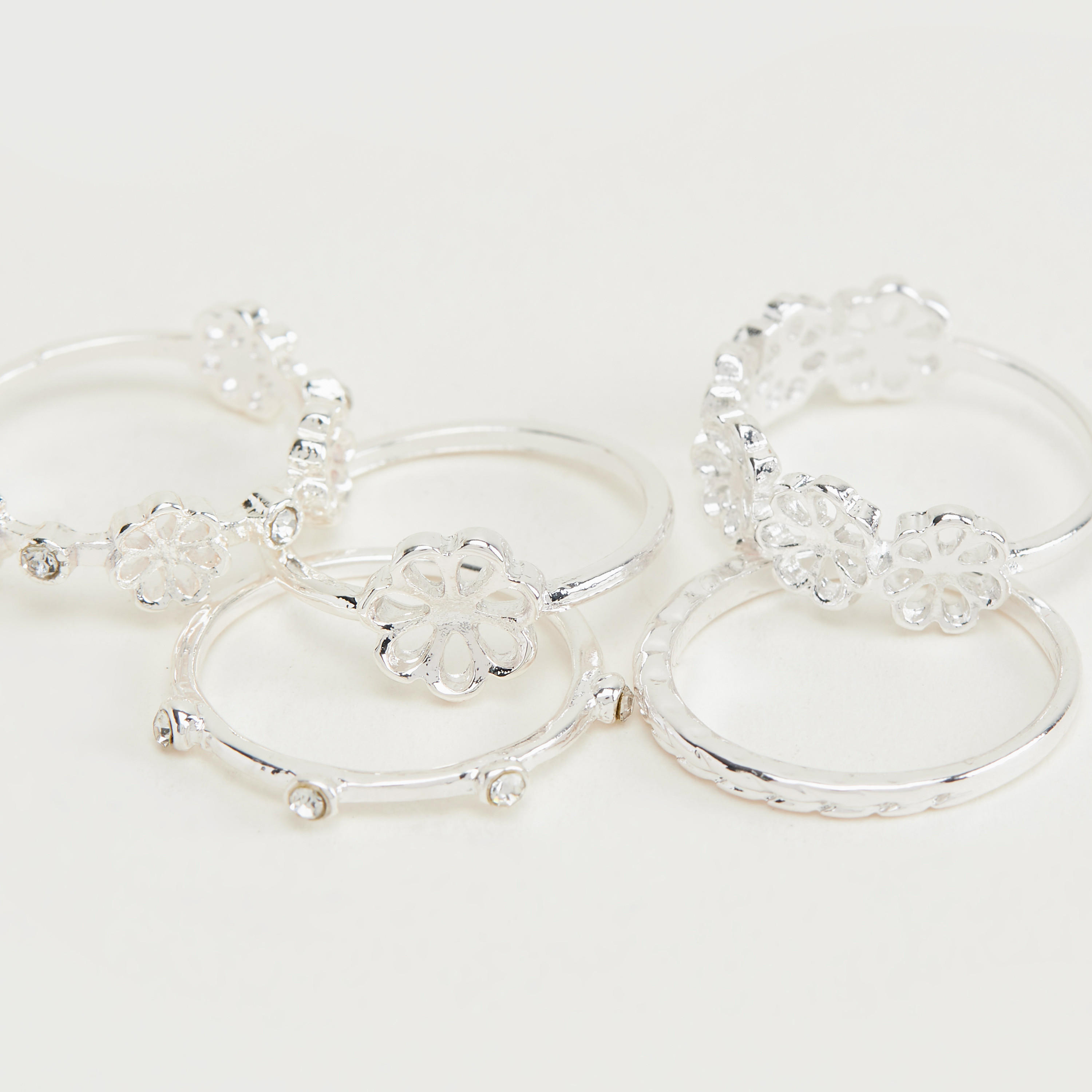 Set of 5 - Embellished Finger Ring-women-watchesandjewellery-jewellery-rings-image-5