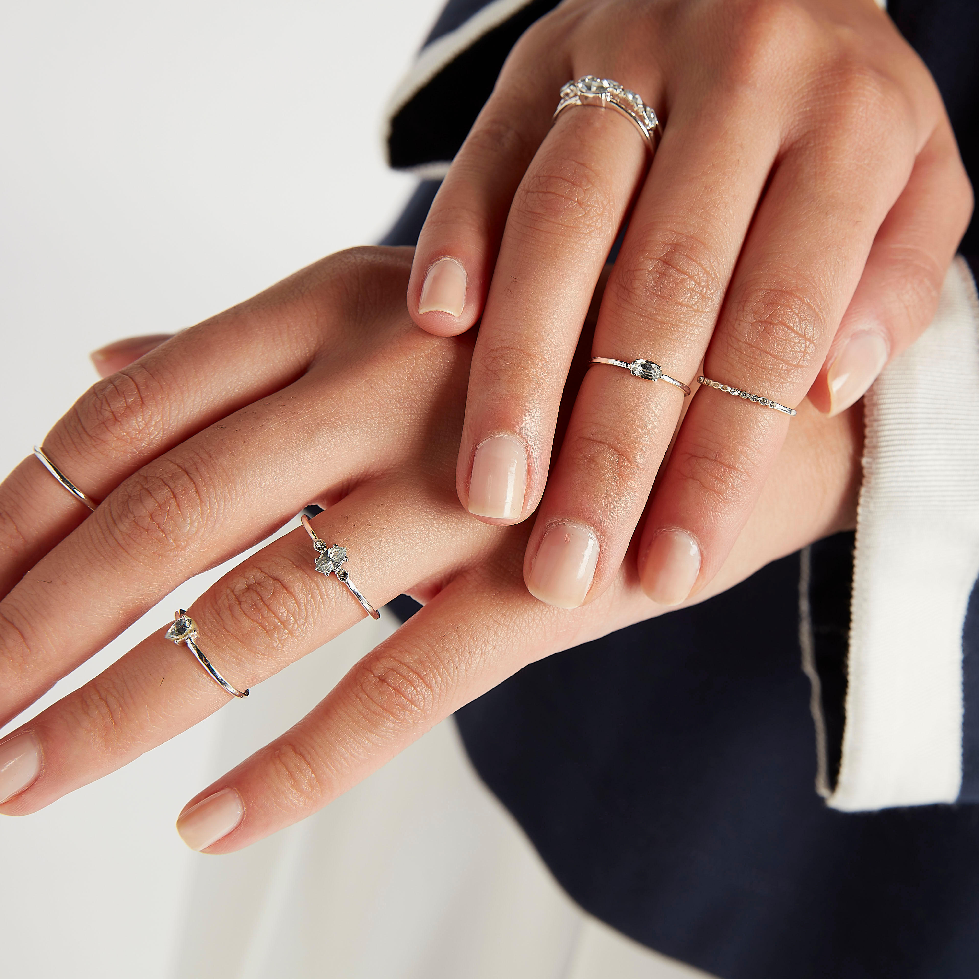 Set of 8 - Embellished Finger Ring-women-watchesandjewellery-jewellery-rings-image-2