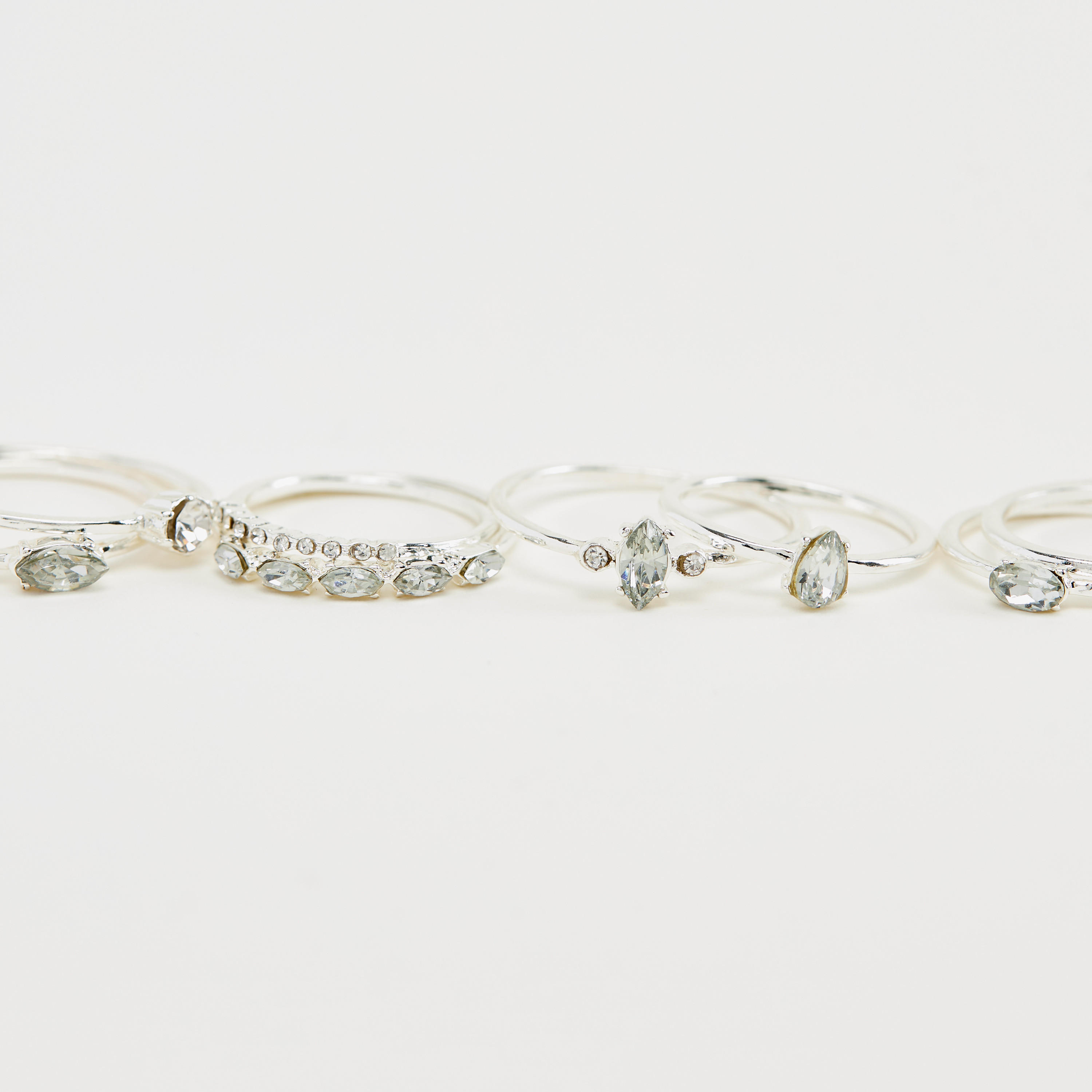 Set of 8 - Embellished Finger Ring-women-watchesandjewellery-jewellery-rings-image-5