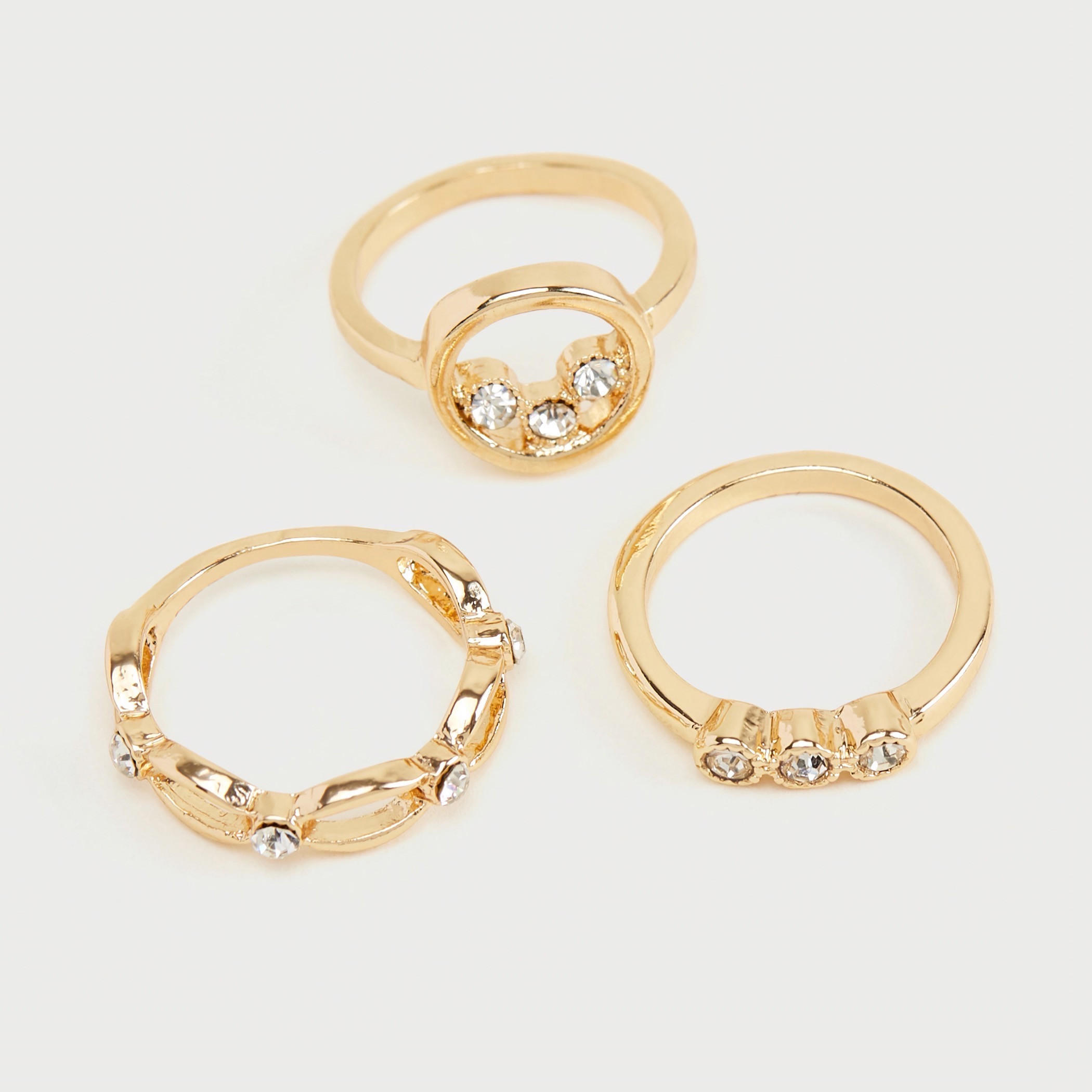 Set of 3 - Embellished Finger Ring-women-watchesandjewellery-jewellery-rings-image-3