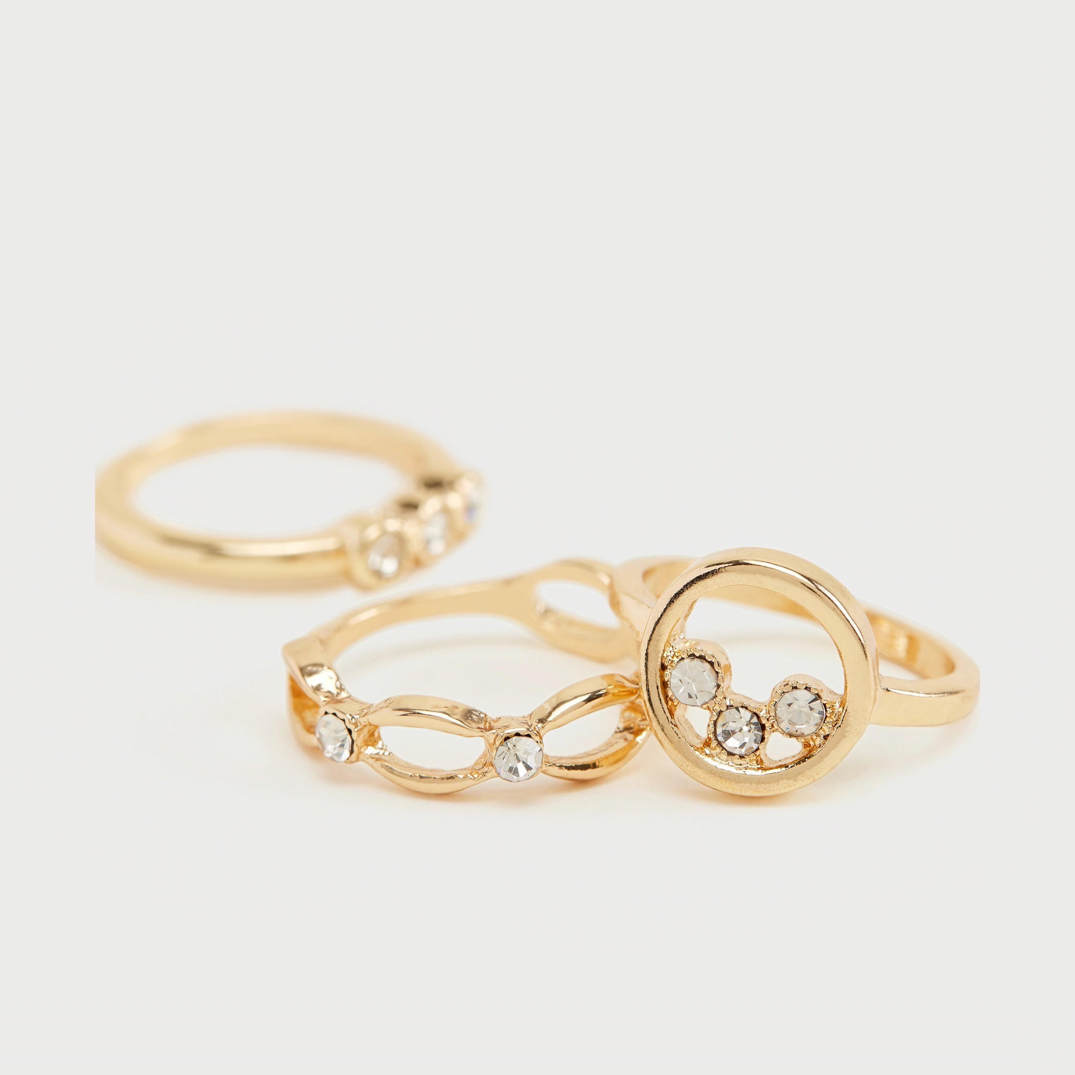 Set of 3 - Embellished Finger Ring-women-watchesandjewellery-jewellery-rings-image-4