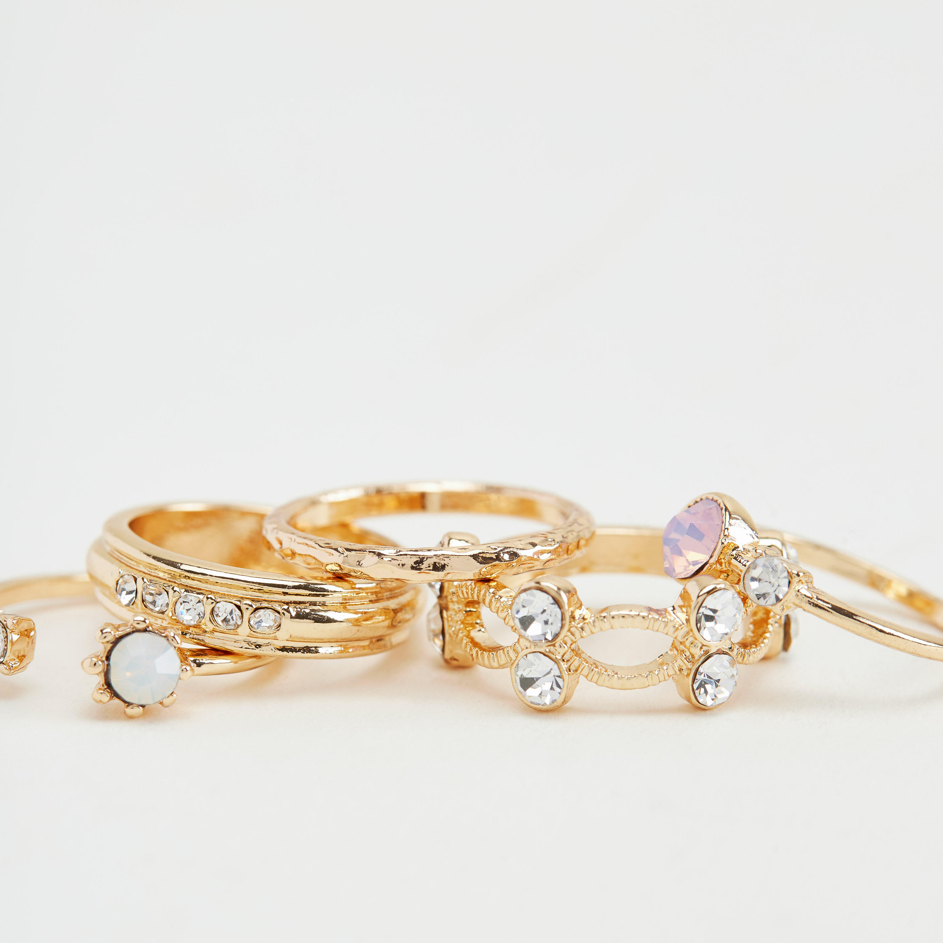 Set of 5 - Embellished Finger Ring-women-watchesandjewellery-jewellery-rings-image-5