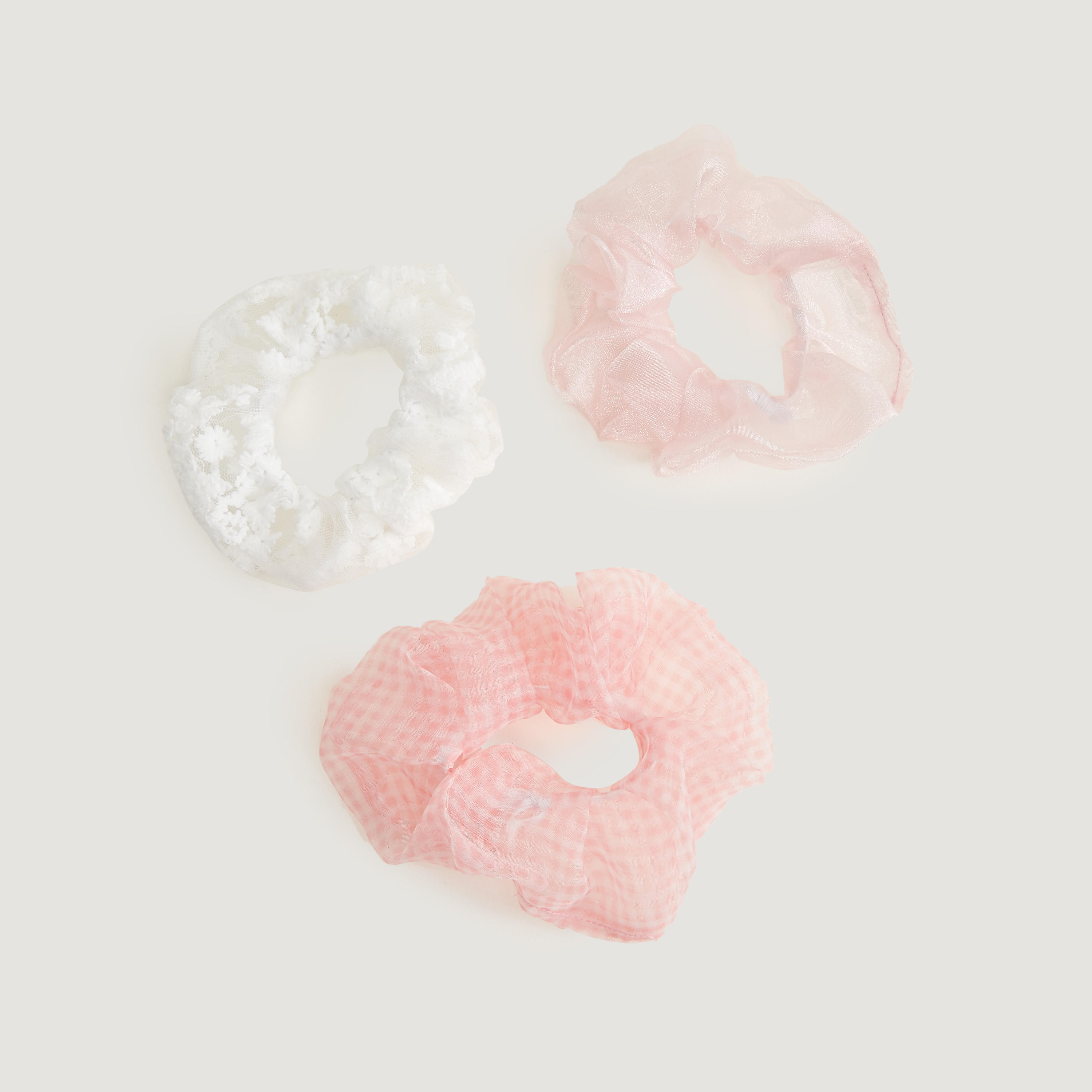 Set of 3 - Assorted Elasticated Hair Tie-women-hairaccessories-image-3