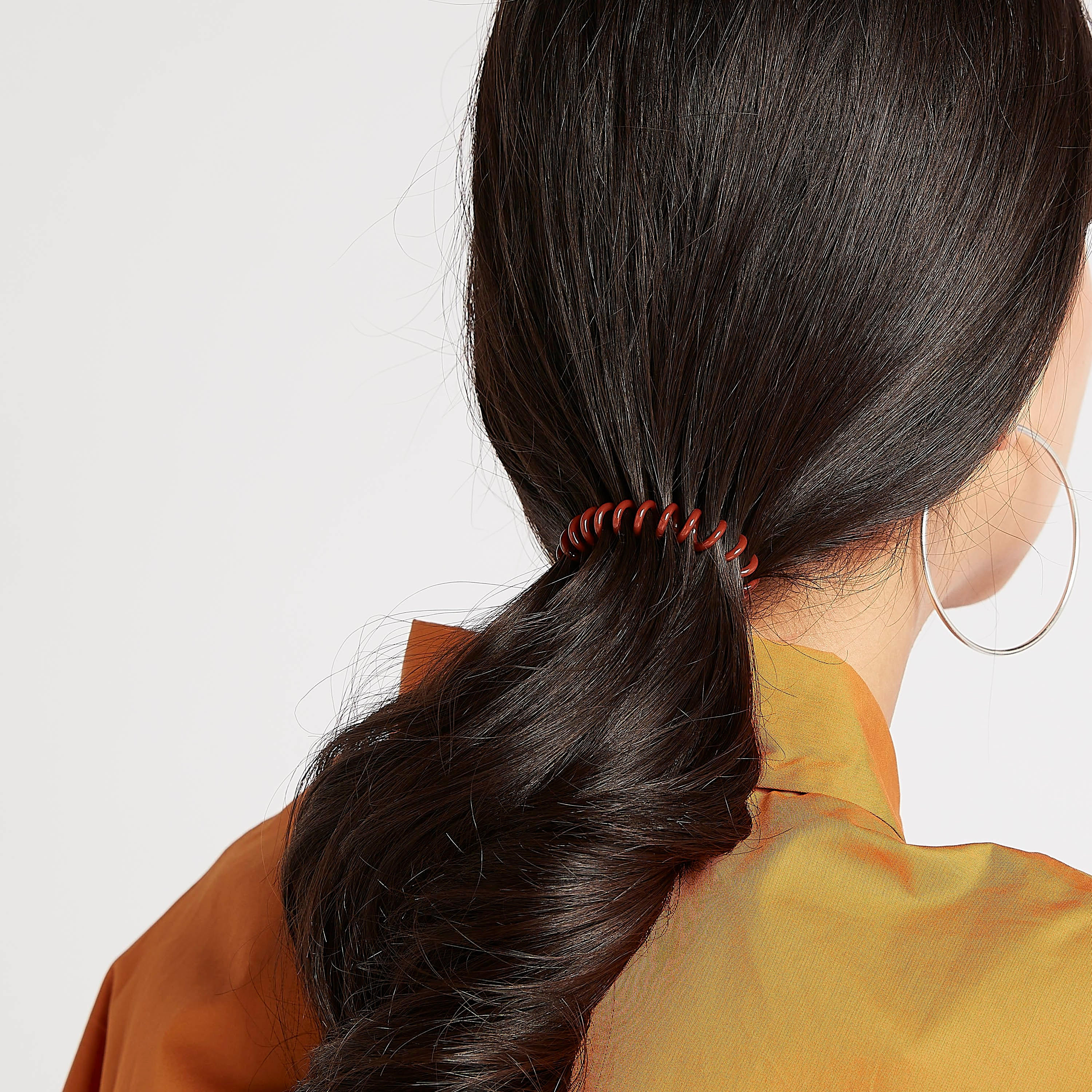 ربطة شعر جلو ملفوفة - طقم من 6 قطع-women-hairaccessories-scrunchies-image-3