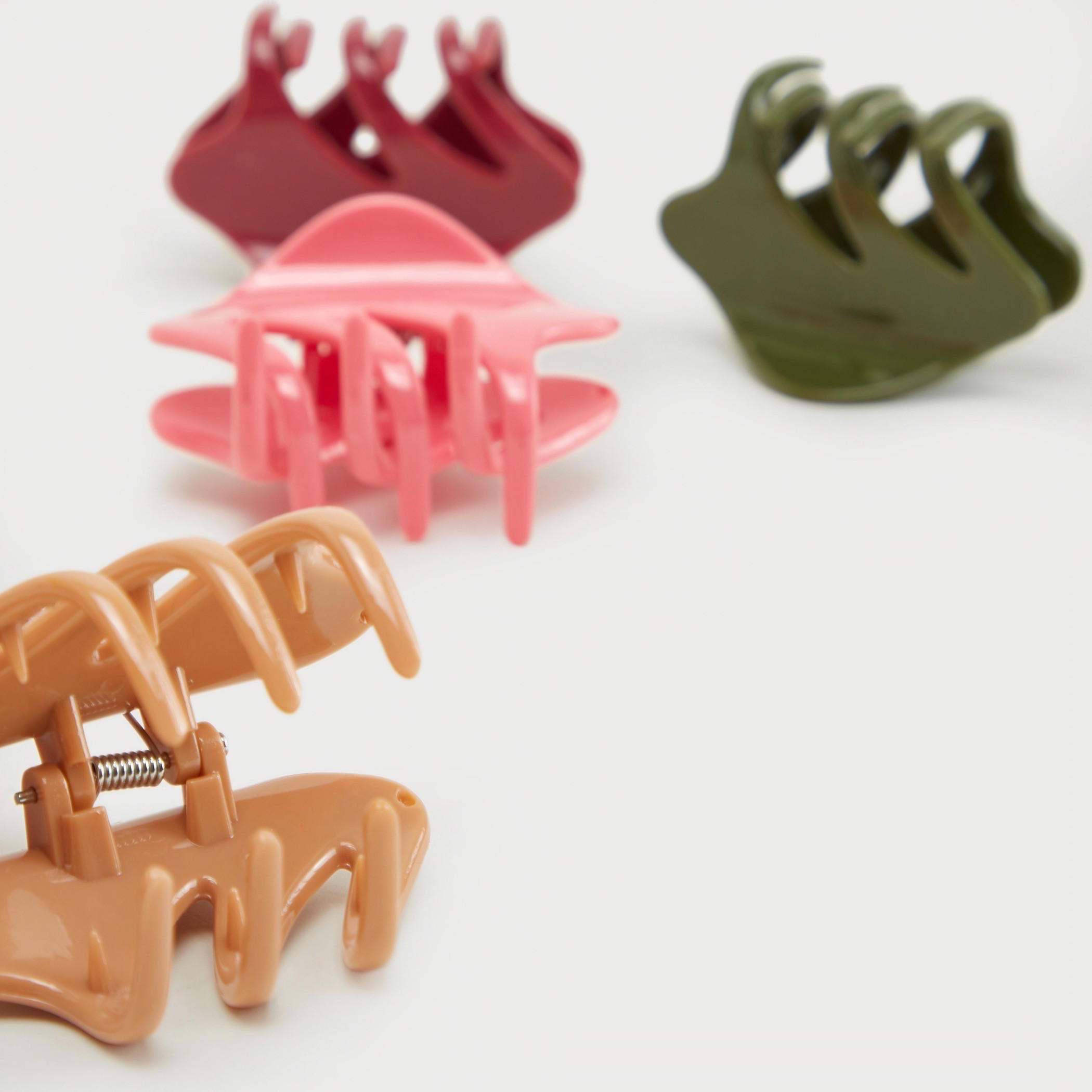 Set of 4 - Gloo Solid Hair Clamp-women-hairaccessories-clamps-image-4
