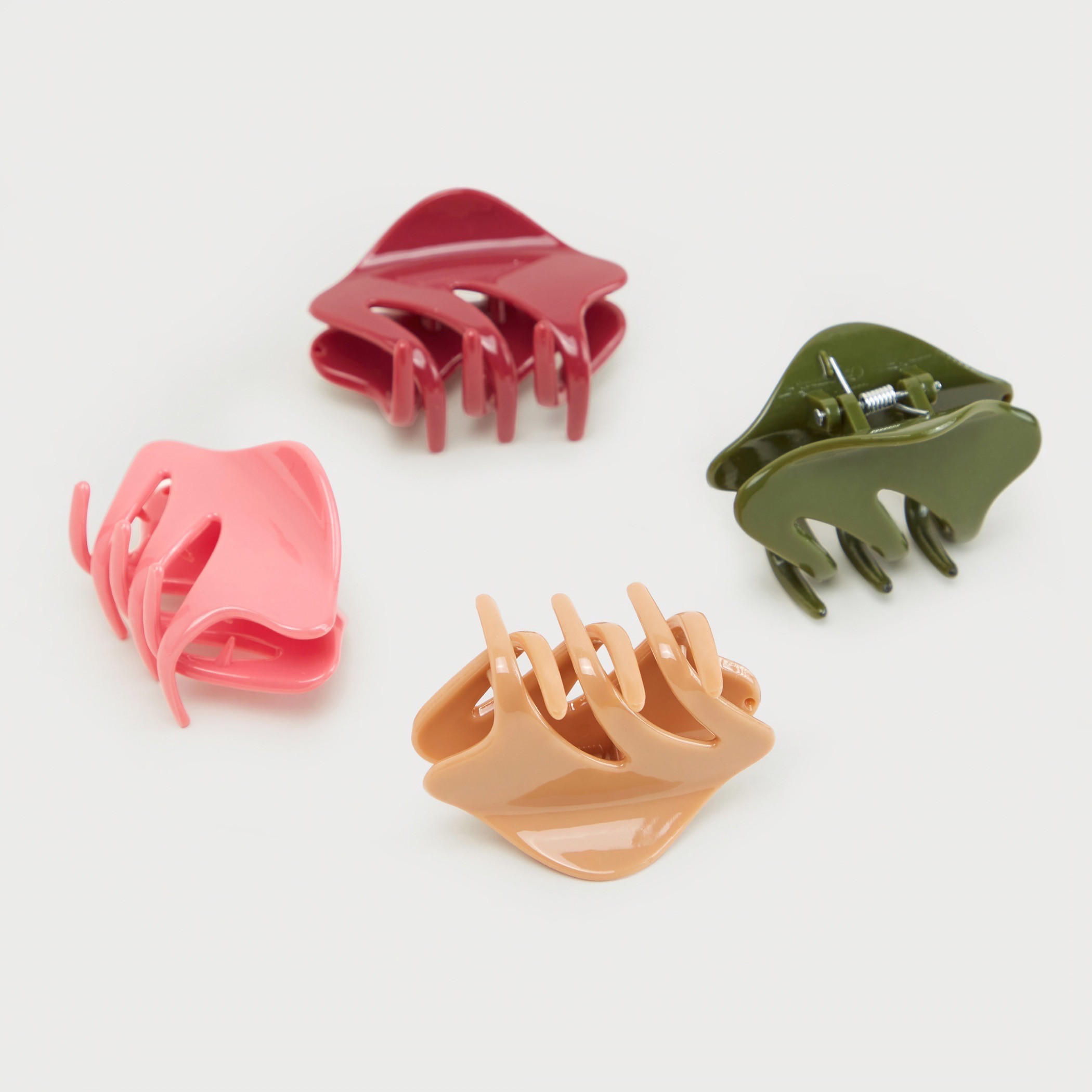 Set of 4 - Gloo Solid Hair Clamp-women-hairaccessories-clamps-image-5