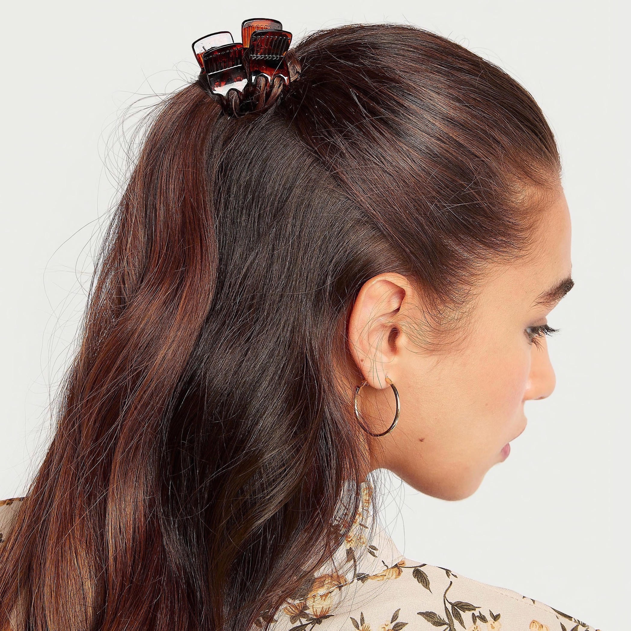 مشبك شعر بطبعات من جلوو - طقم من 6-women-hairaccessories-clamps-image-2