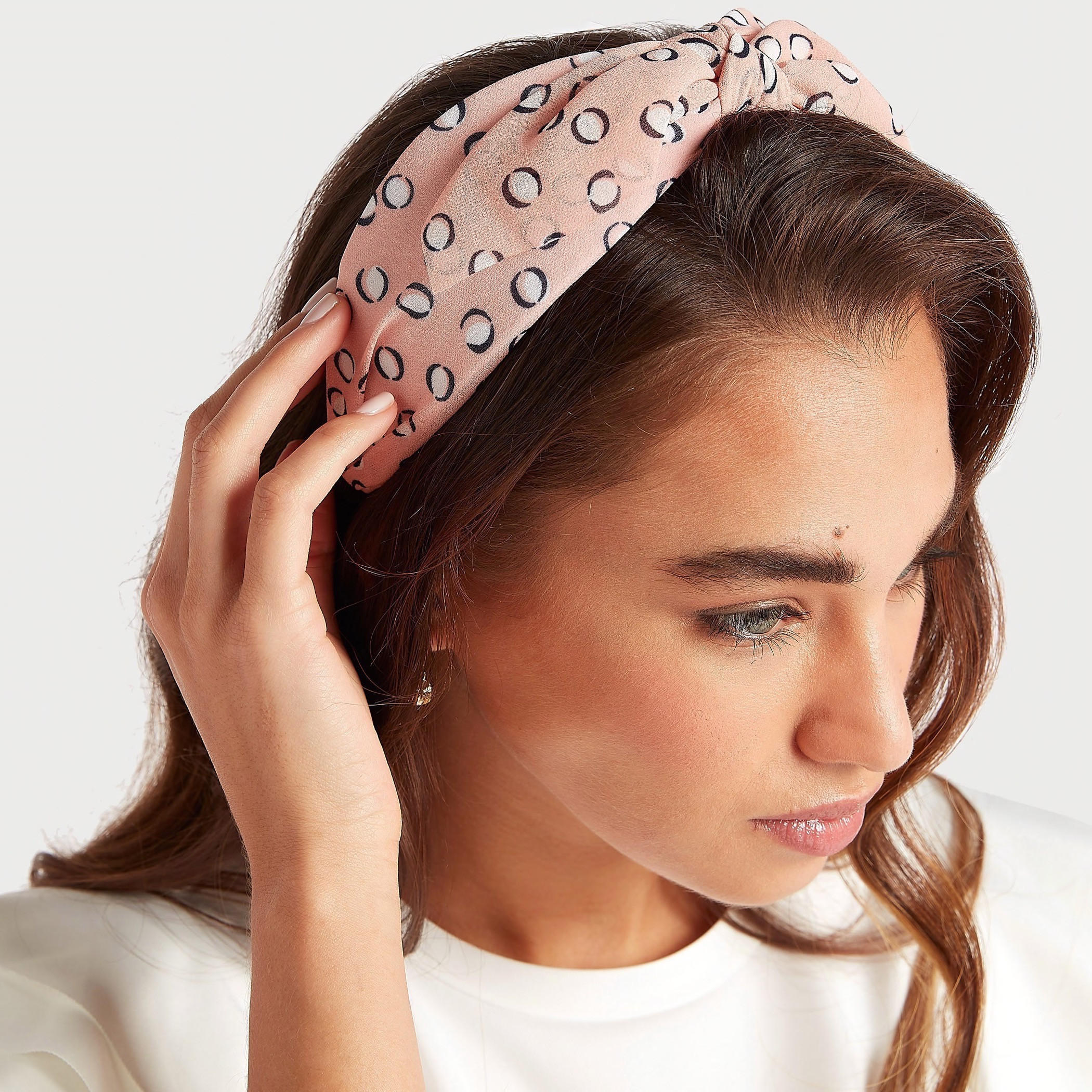 شريطة رأس بطبعات وتفاصيل عقدة من جلوو-women-hairaccessories-image-2