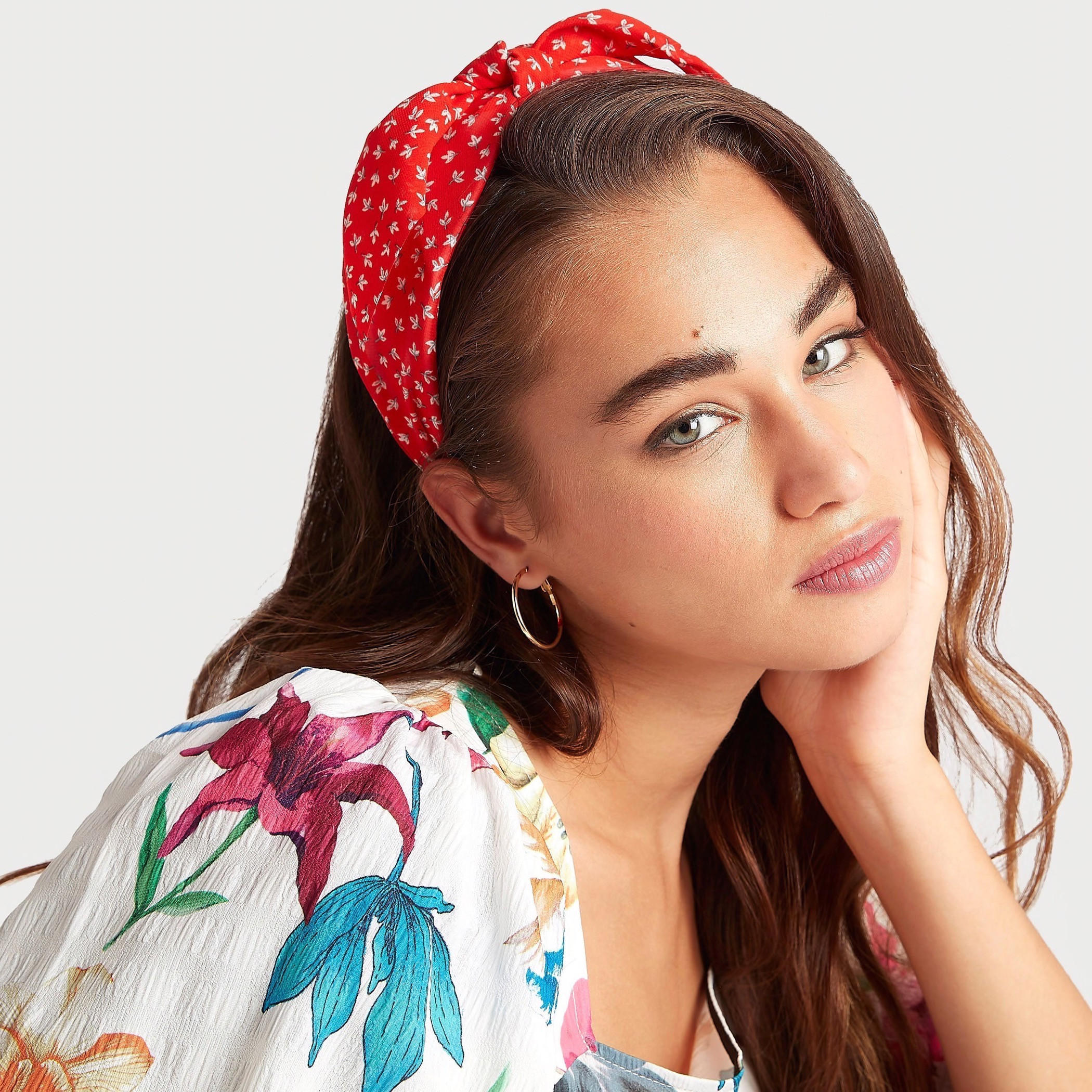 شريطة رأس بطبعات وتفاصيل عقدة من جلوو-women-hairaccessories-image-2