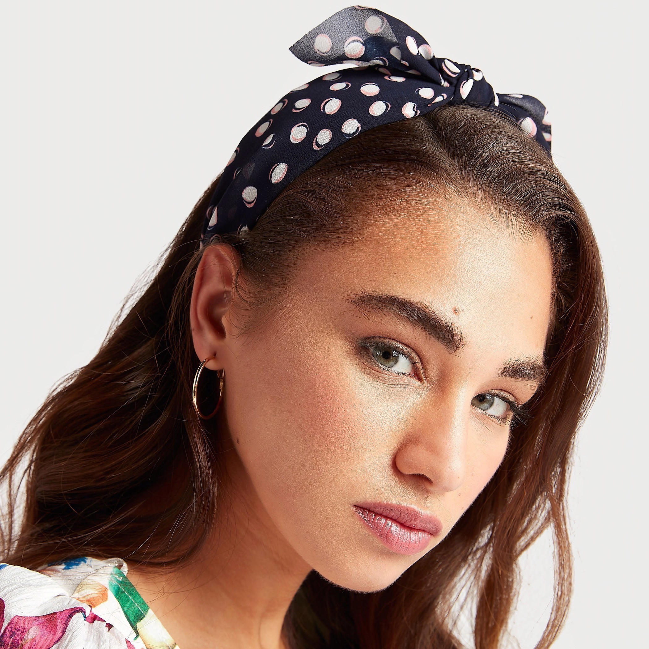 شريطة رأس بطبعات وتفاصيل عقدة من جلوو-women-hairaccessories-image-2