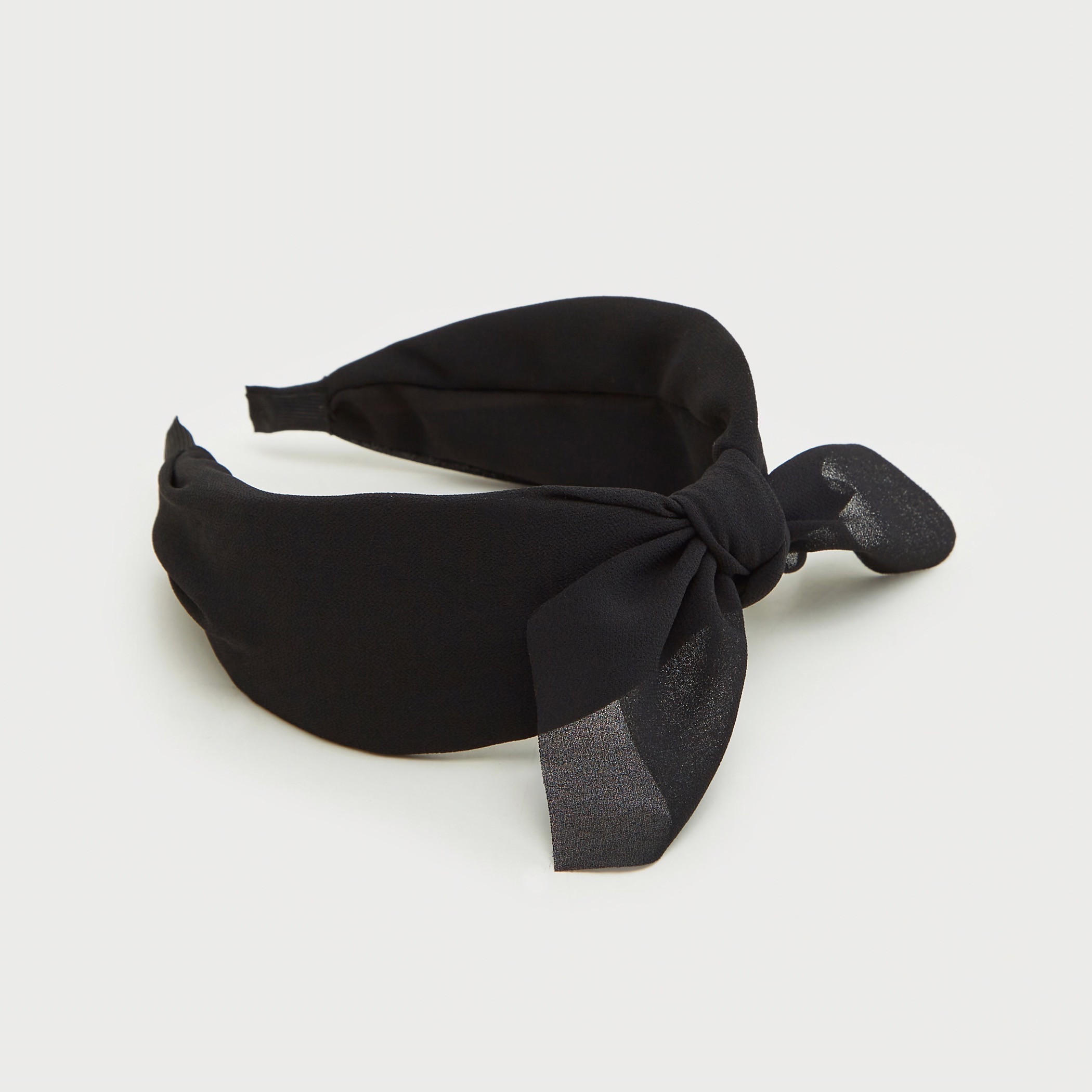 Gloo Solid Headband with Knot Detail-women-hairaccessories-image-1