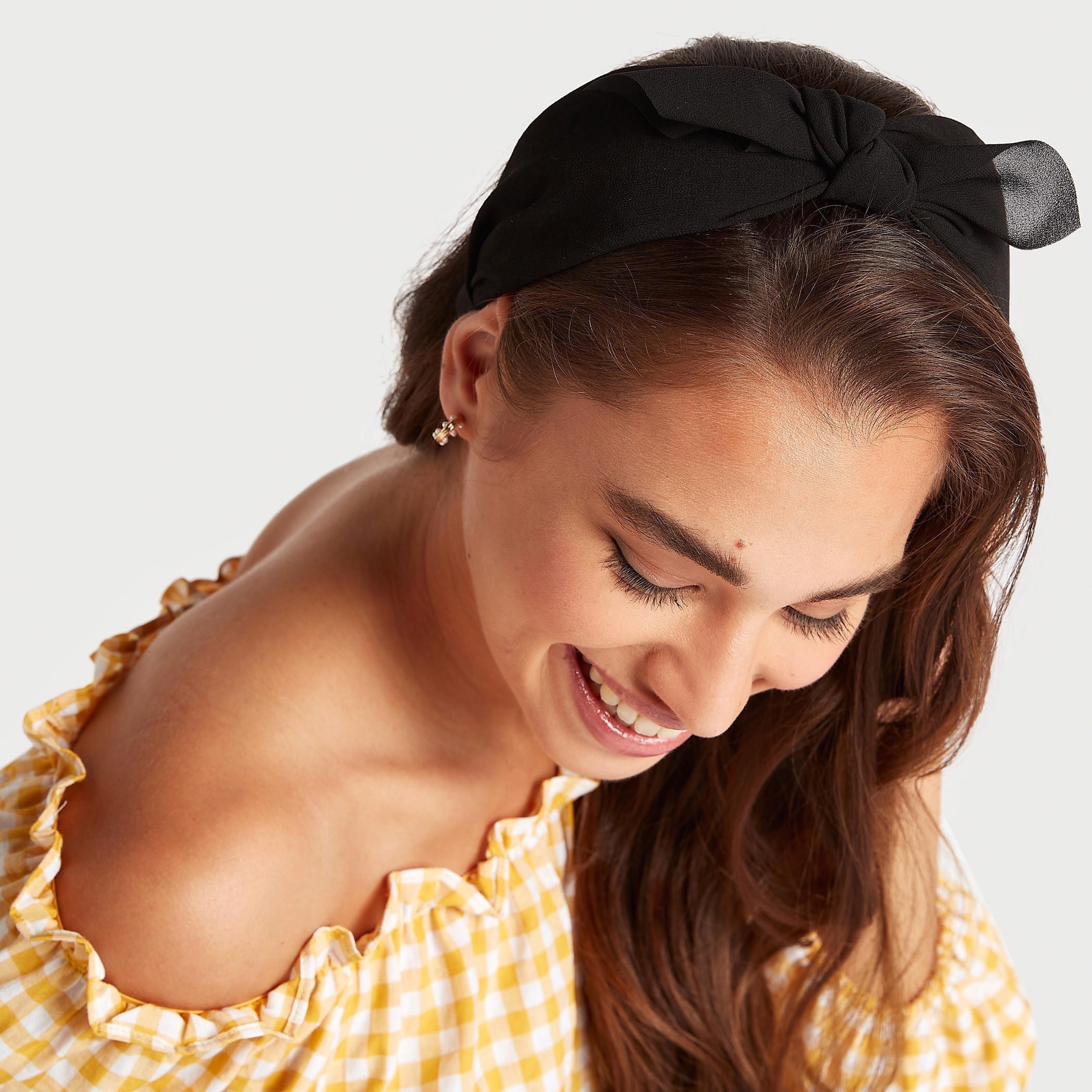 Gloo Solid Headband with Knot Detail-women-hairaccessories-image-2