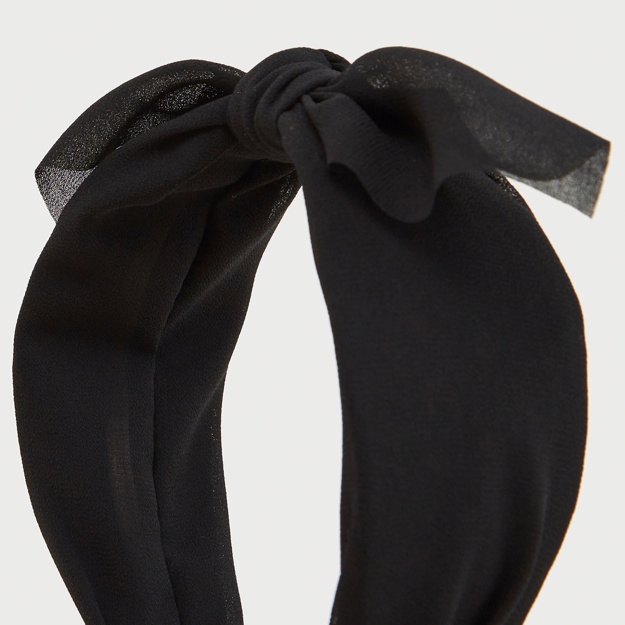 Gloo Solid Headband with Knot Detail-women-hairaccessories-image-3