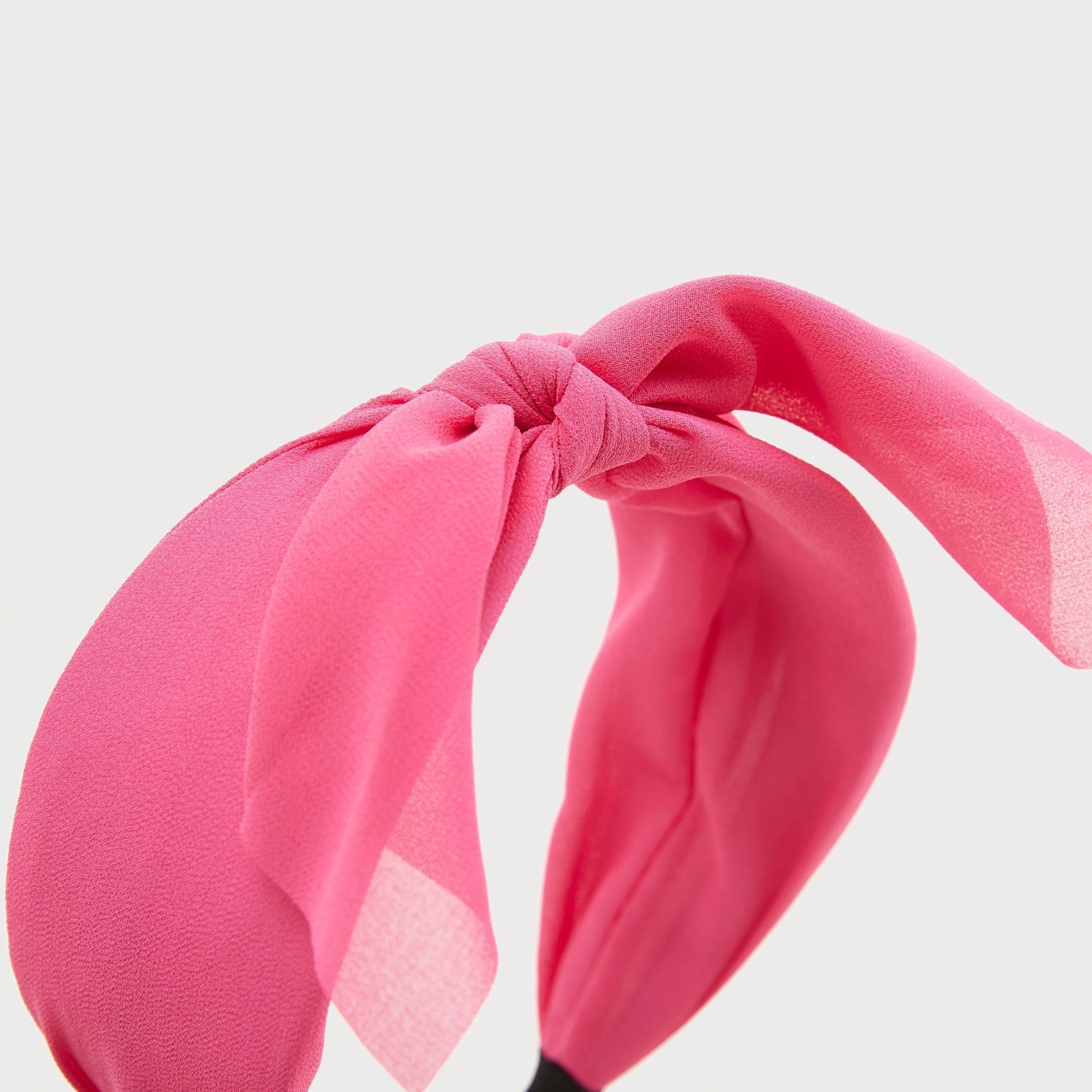 شريطة رأس سادة بتفاصيل عقدة من جلوو-women-hairaccessories-image-3