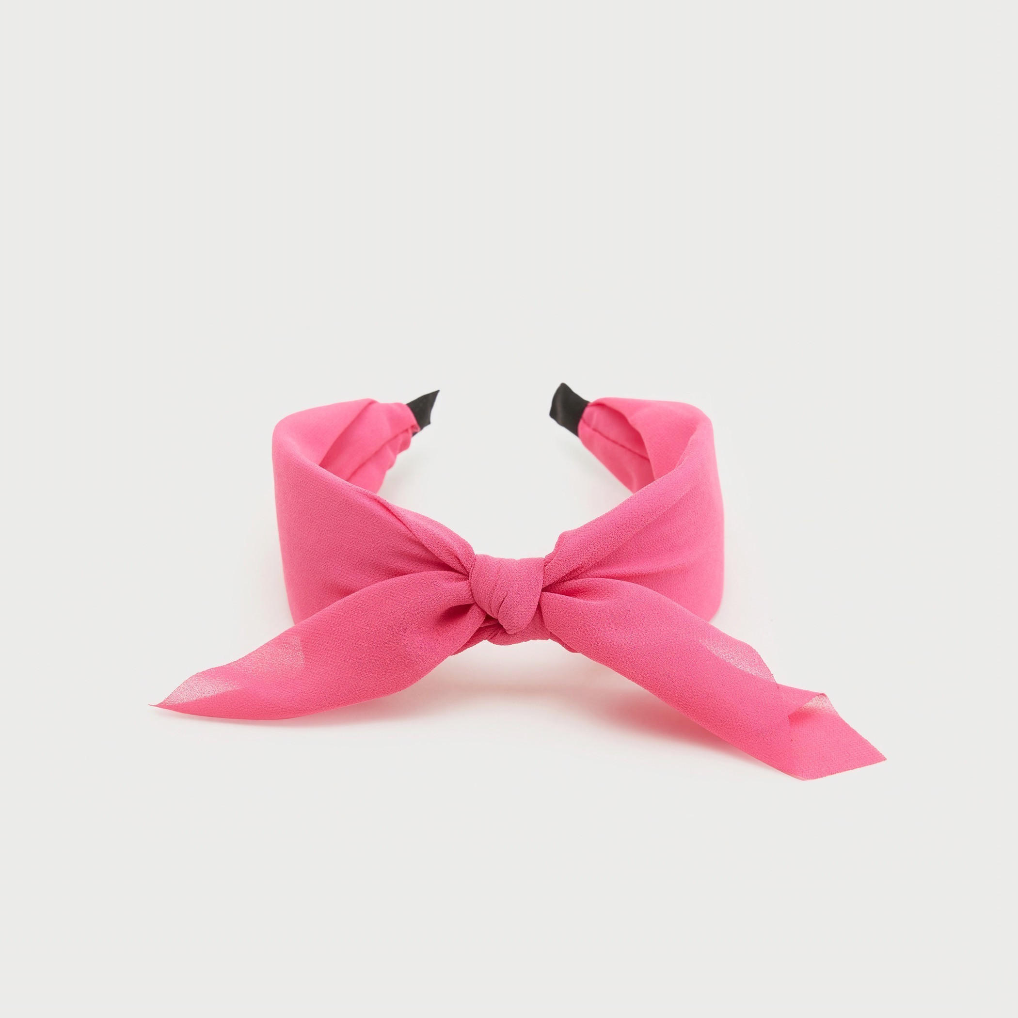 شريطة رأس سادة بتفاصيل عقدة من جلوو-women-hairaccessories-image-2