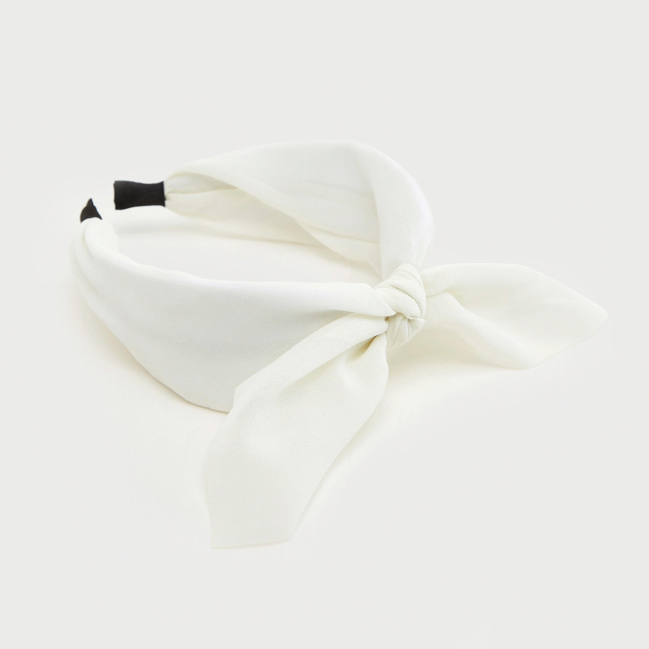 شريطة رأس سادة بتفاصيل عقدة من جلوو-women-hairaccessories-image-1