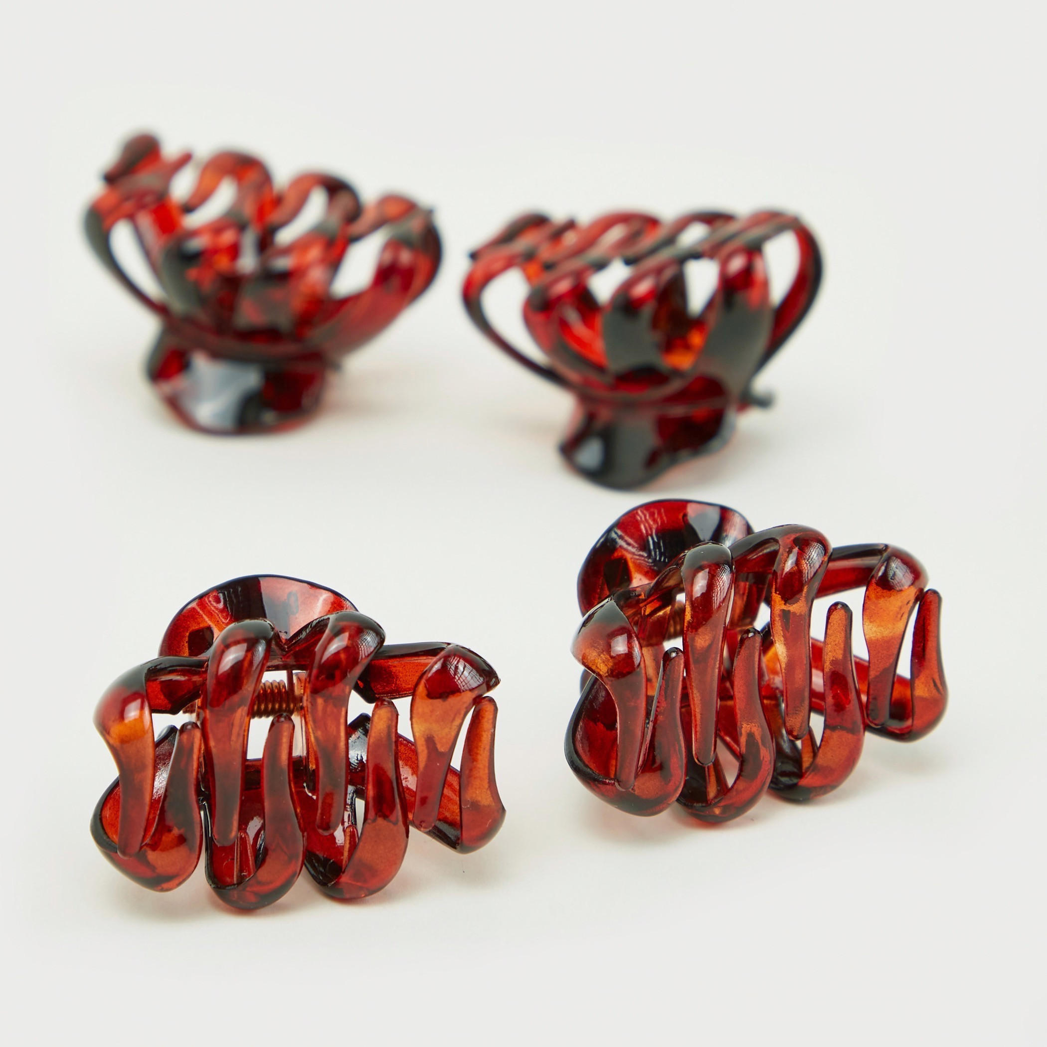 Set of 4 - Gloo Solid Hair Clamp-women-hairaccessories-clamps-image-3