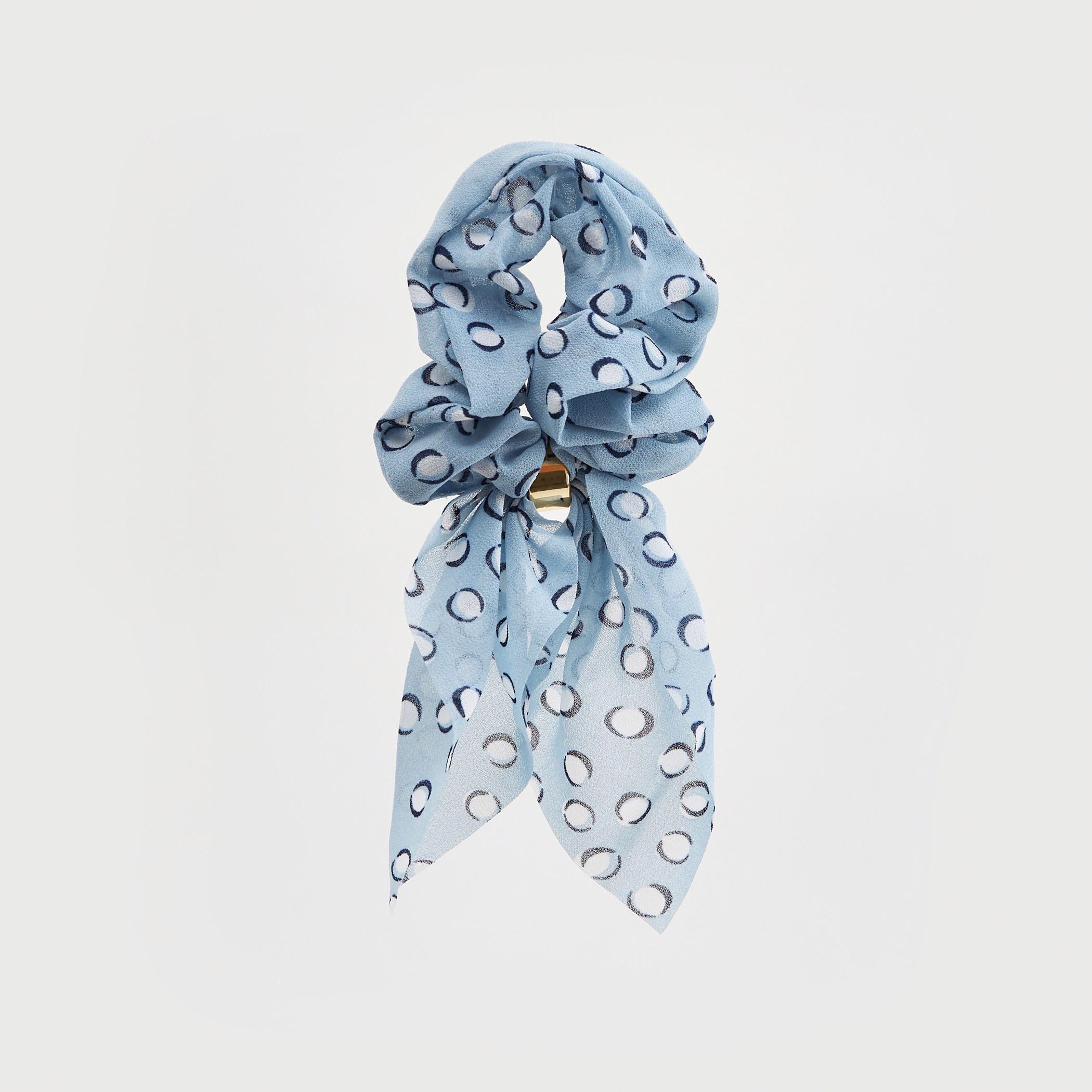 ربطة شعر بطبعات وزينة حلقة معدنيّة من جلوو - طقم من 2-women-hairaccessories-image-4