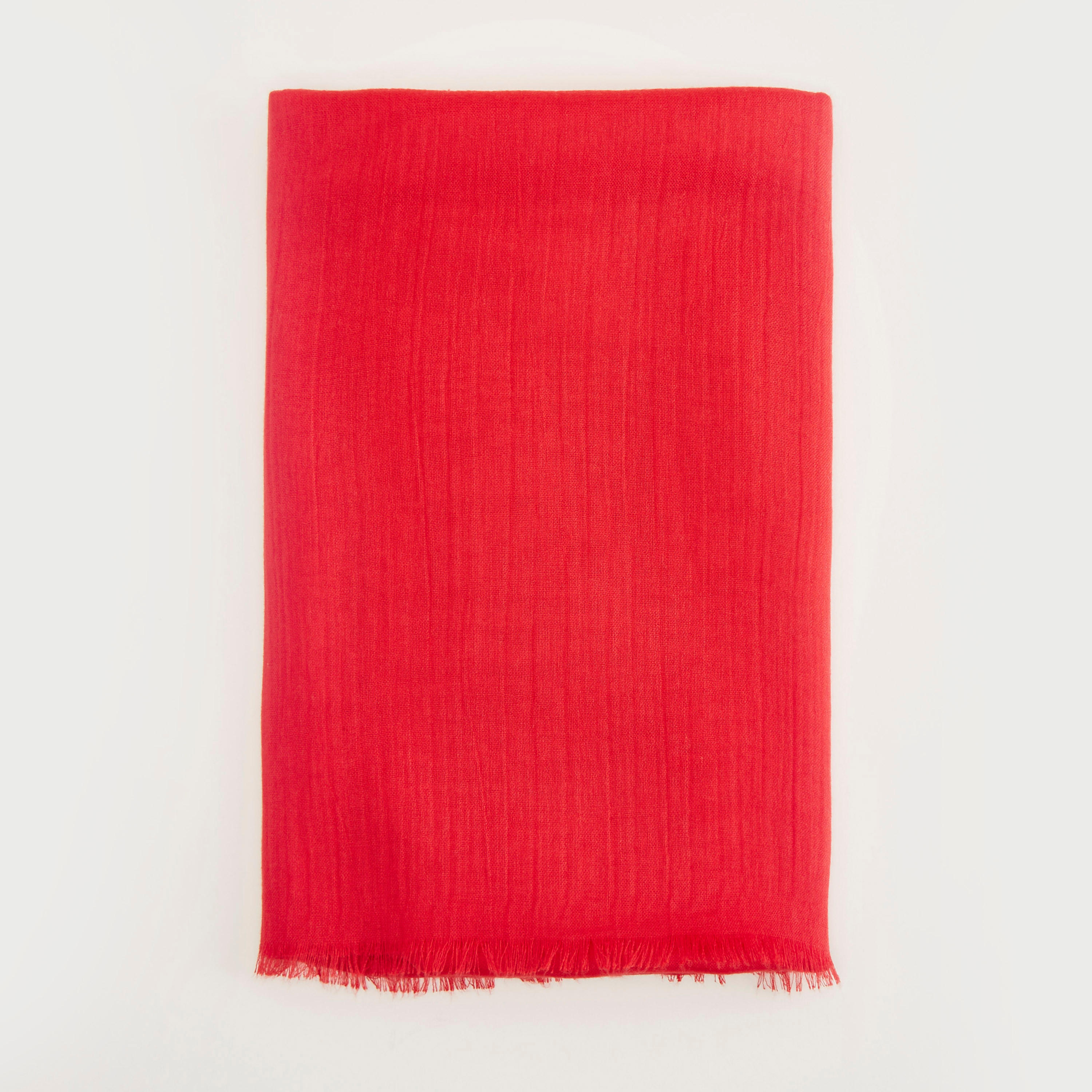 Gloo Solid Scarf with Frayed Edges-women-clothingaccessories-scarves-image-3