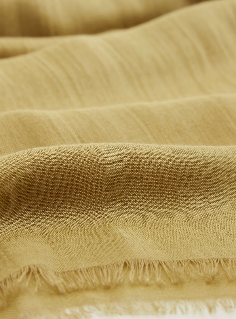 Gloo Solid Scarf with Frayed Edges-women-clothingaccessories-scarves-image-2