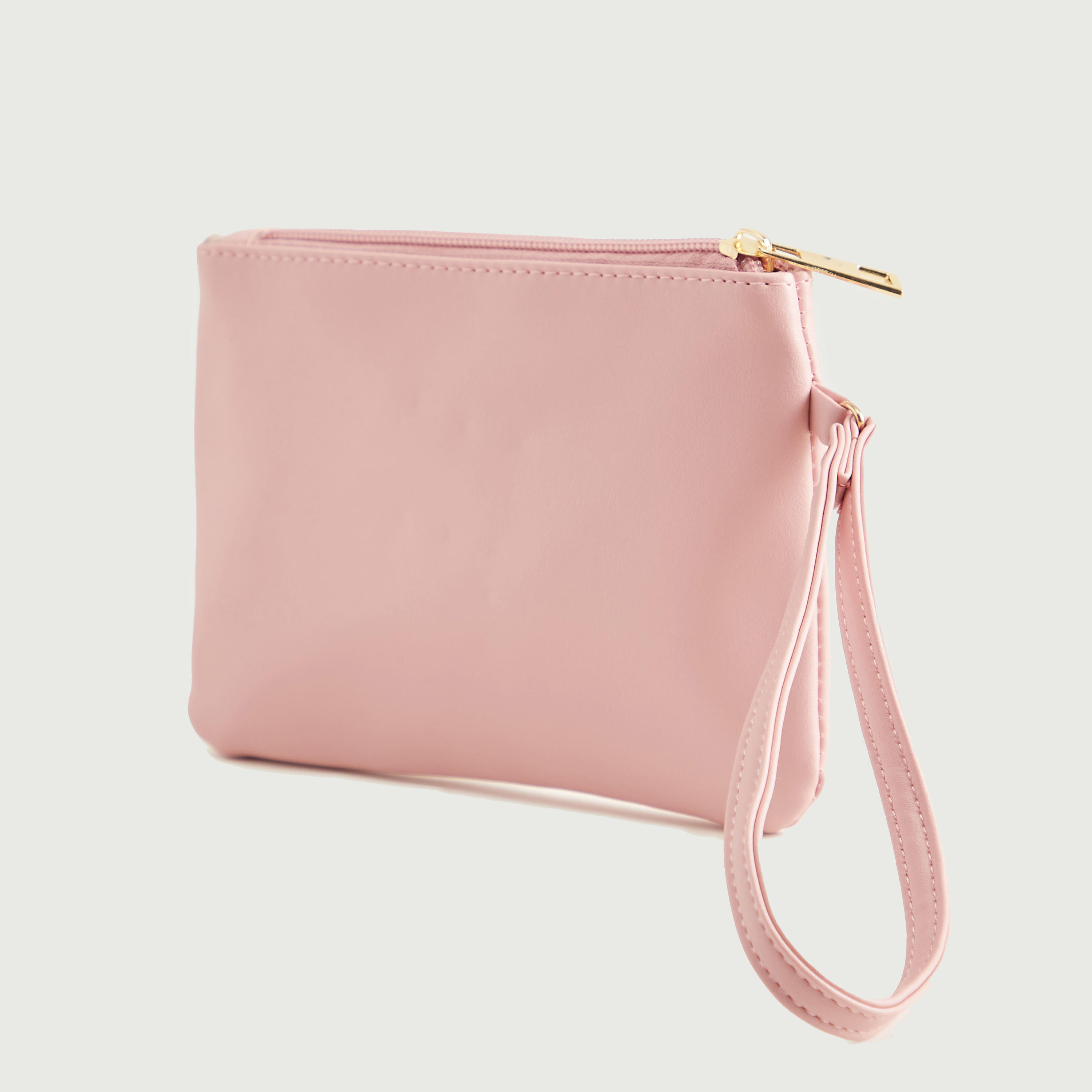 شنطة صغيرة بتصيميم حرف مرصّع مع سوار وسحّاب إغلاق من جلو-women-bagsandwallets-wallets-image-2