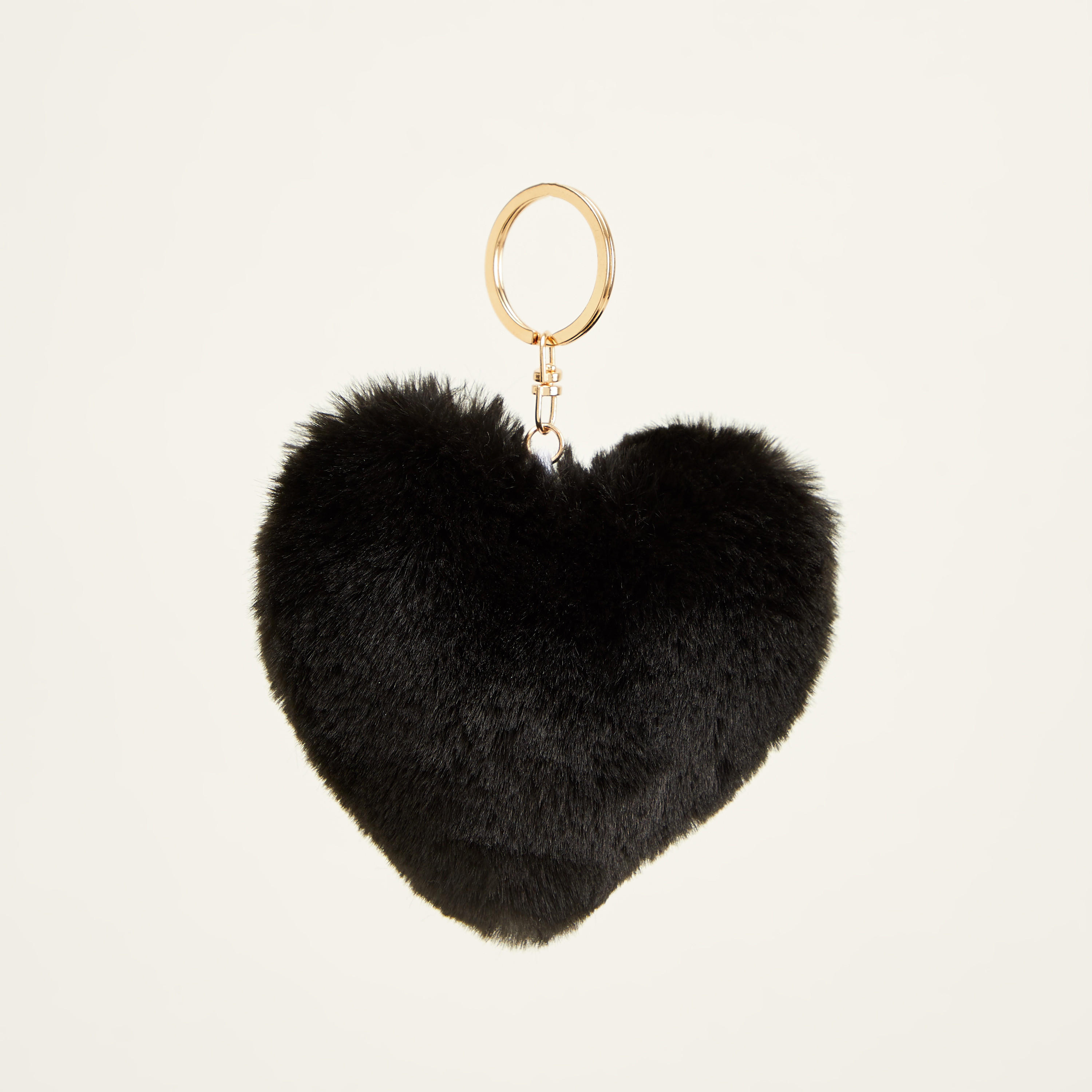 سلسلة مفاتيح بزينة قلب مخملي من جلو-women-clothingaccessories-novelties-image-4