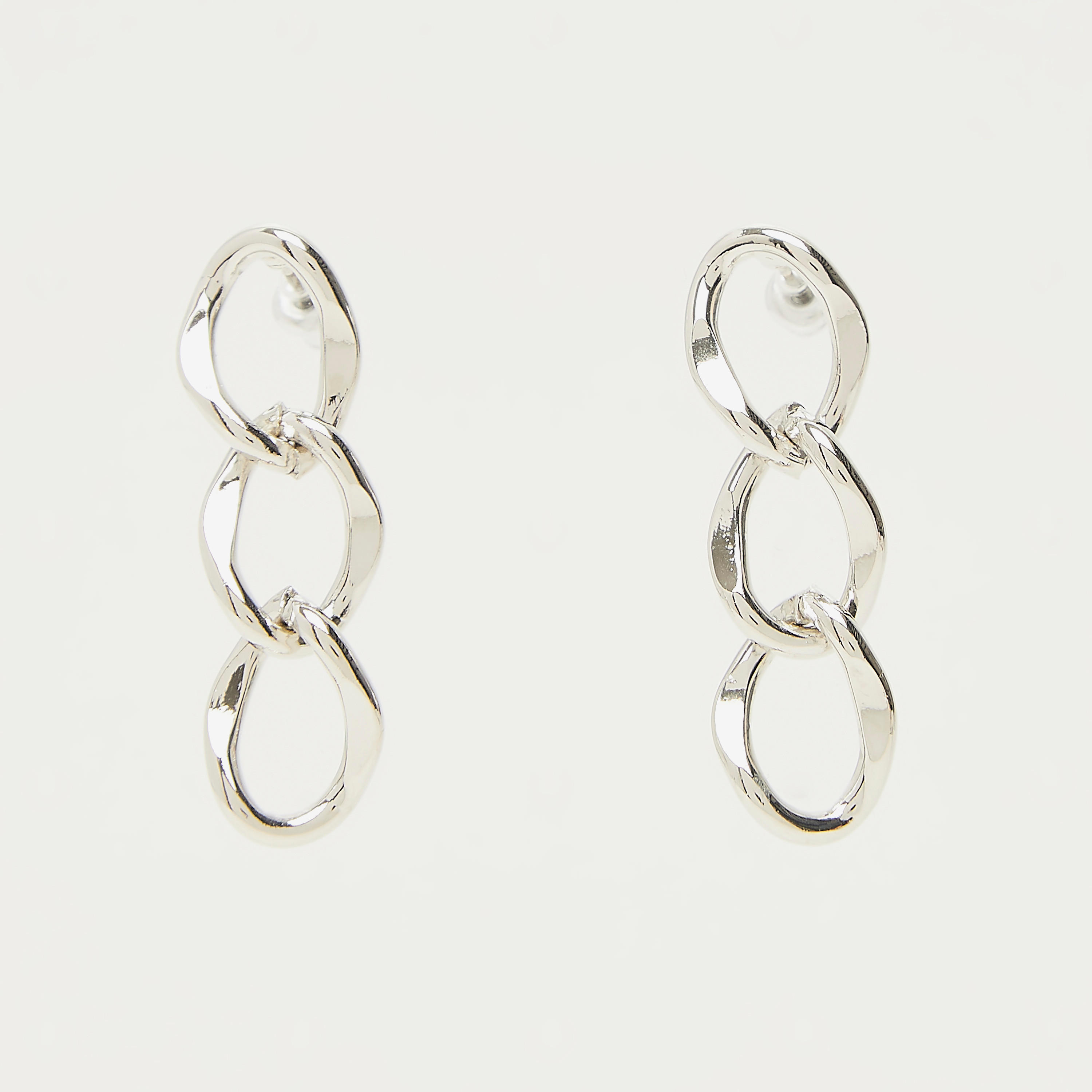 أقراط متدلية بسلسلة ومشبك إغلاق خلفي-women-watchesandjewellery-jewellery-earrings-image-5