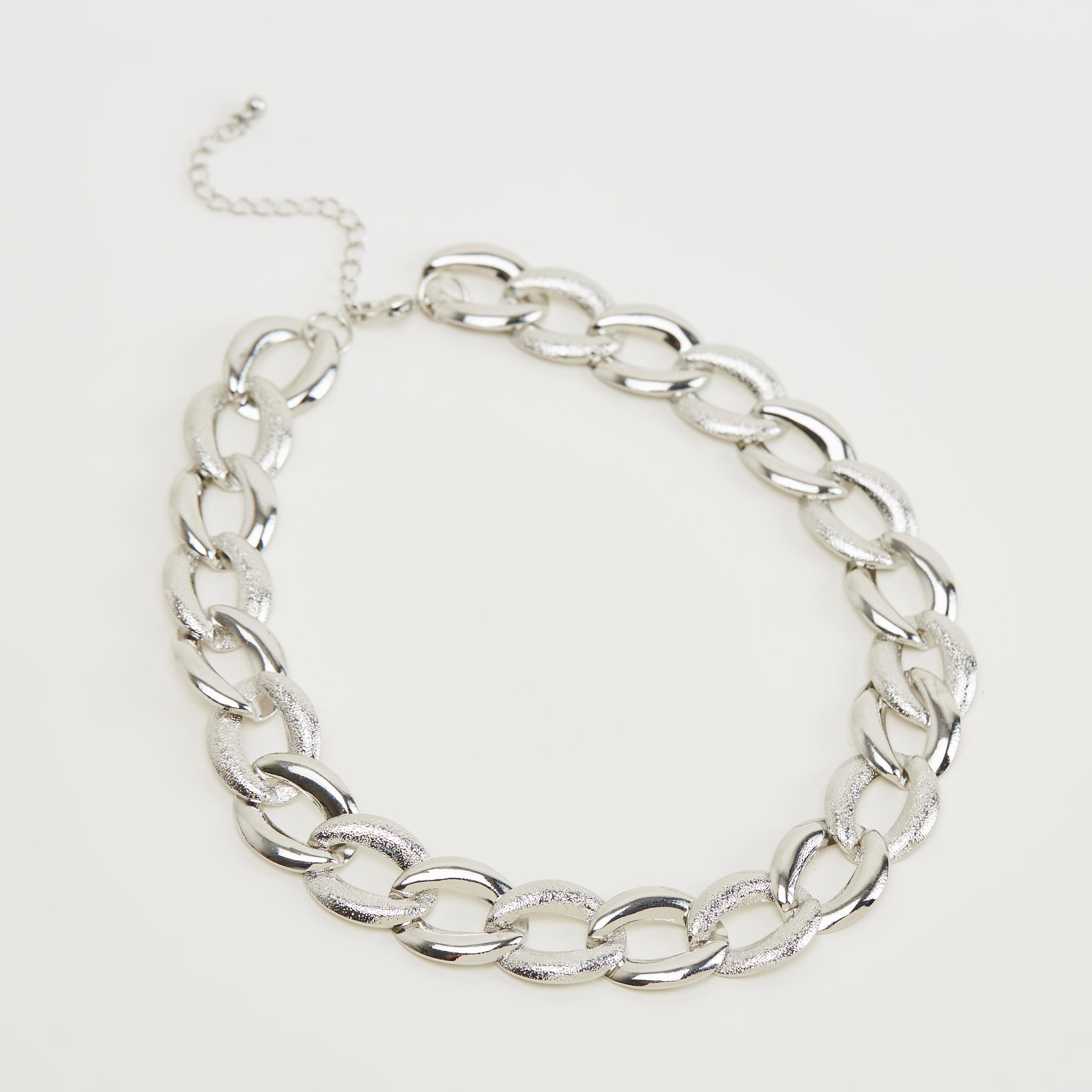 عقد تشوكر بسلسلة ميتاليك ومشبك إغلاق-women-watchesandjewellery-jewellery-necklacesandpendants-image-4