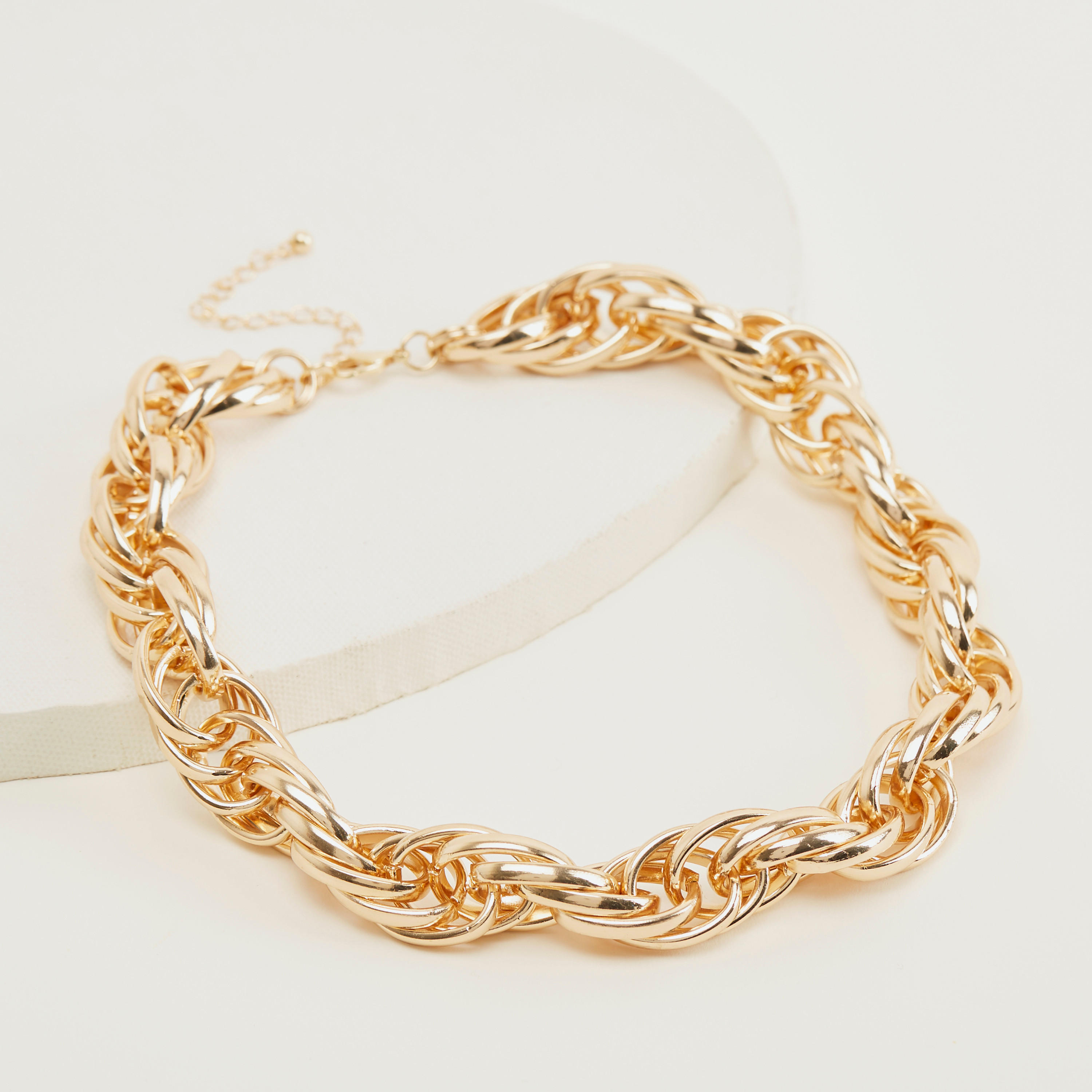 عقد تشوكر بسلسلة ميتاليك مع مشبك إغلاق-women-watchesandjewellery-jewellery-necklacesandpendants-image-5