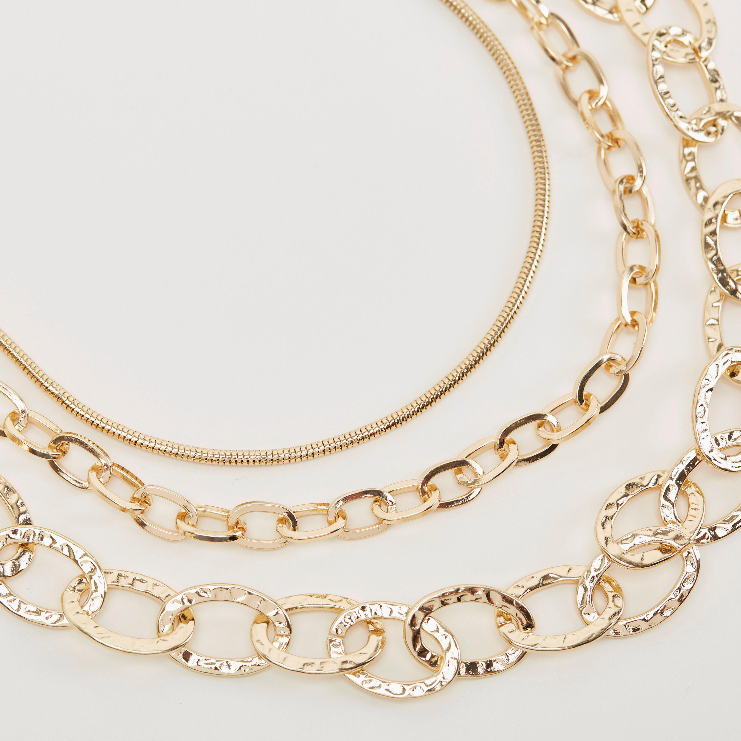 قلادة تشوكر بسلسلة بطبقات ومشبك للإغلاق-women-watchesandjewellery-jewellery-necklacesandpendants-image-4