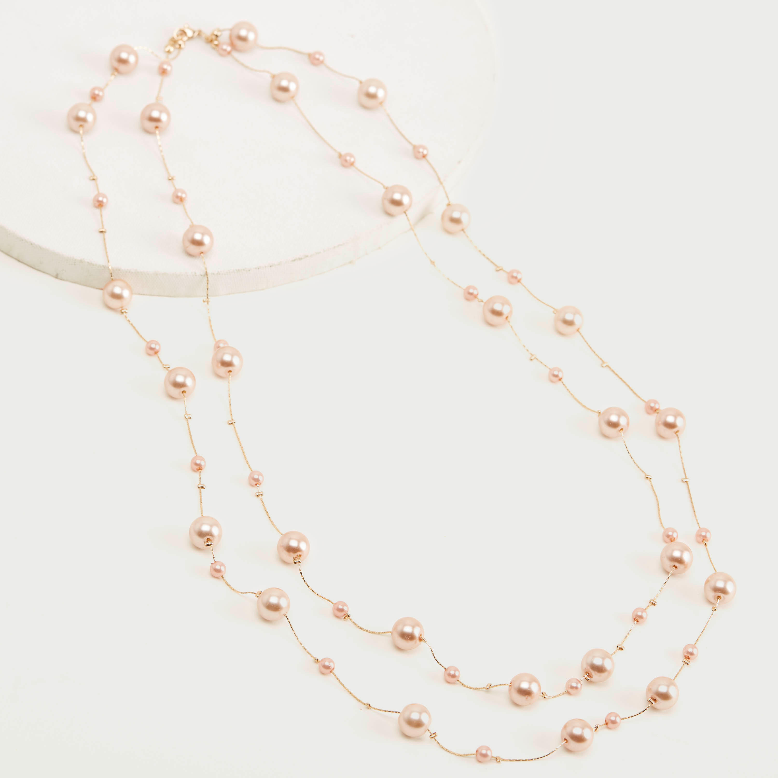 عقد متعدد الطبقات مزيّن بمشبك إغلاق-women-watchesandjewellery-jewellery-necklacesandpendants-image-5