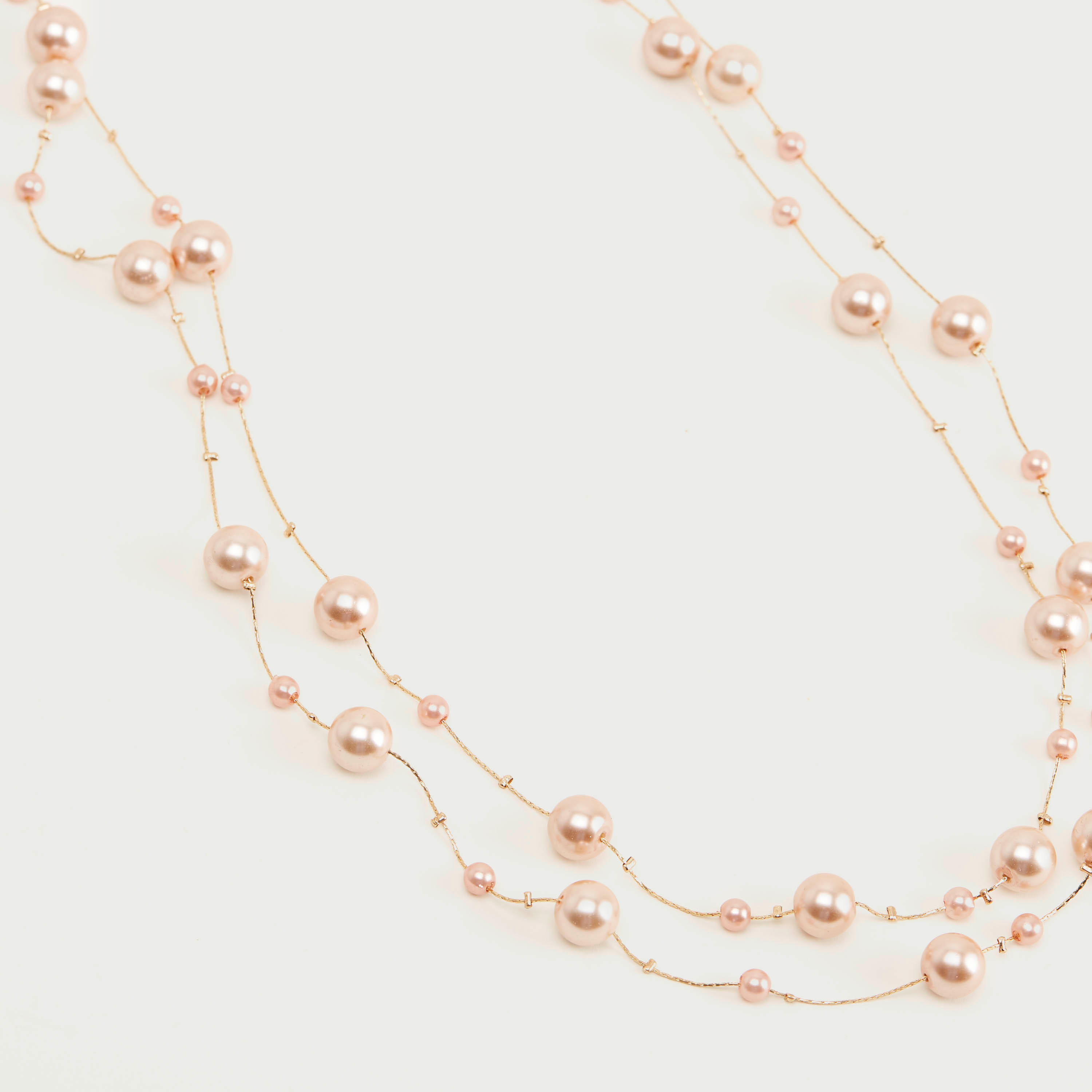 عقد متعدد الطبقات مزيّن بمشبك إغلاق-women-watchesandjewellery-jewellery-necklacesandpendants-image-1
