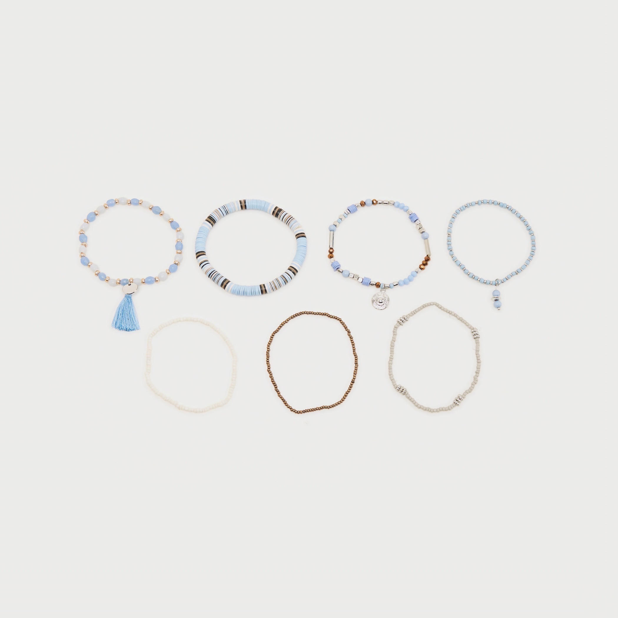 أساور مزيّنة - طقم من 7-women-watchesandjewellery-jewellery-banglesandbracelets-image-4