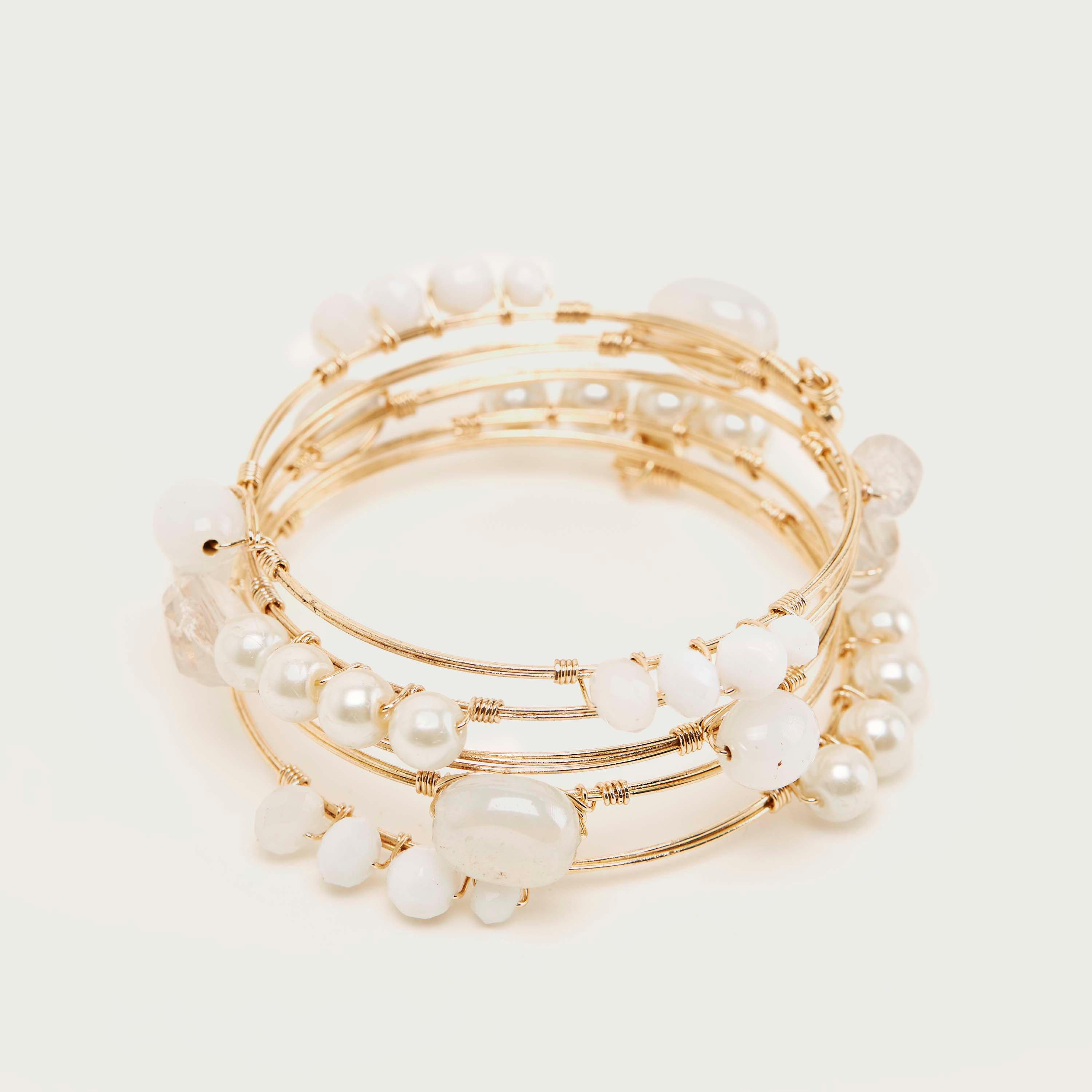 سوار ميتاليك مزين-women-watchesandjewellery-jewellery-banglesandbracelets-image-1
