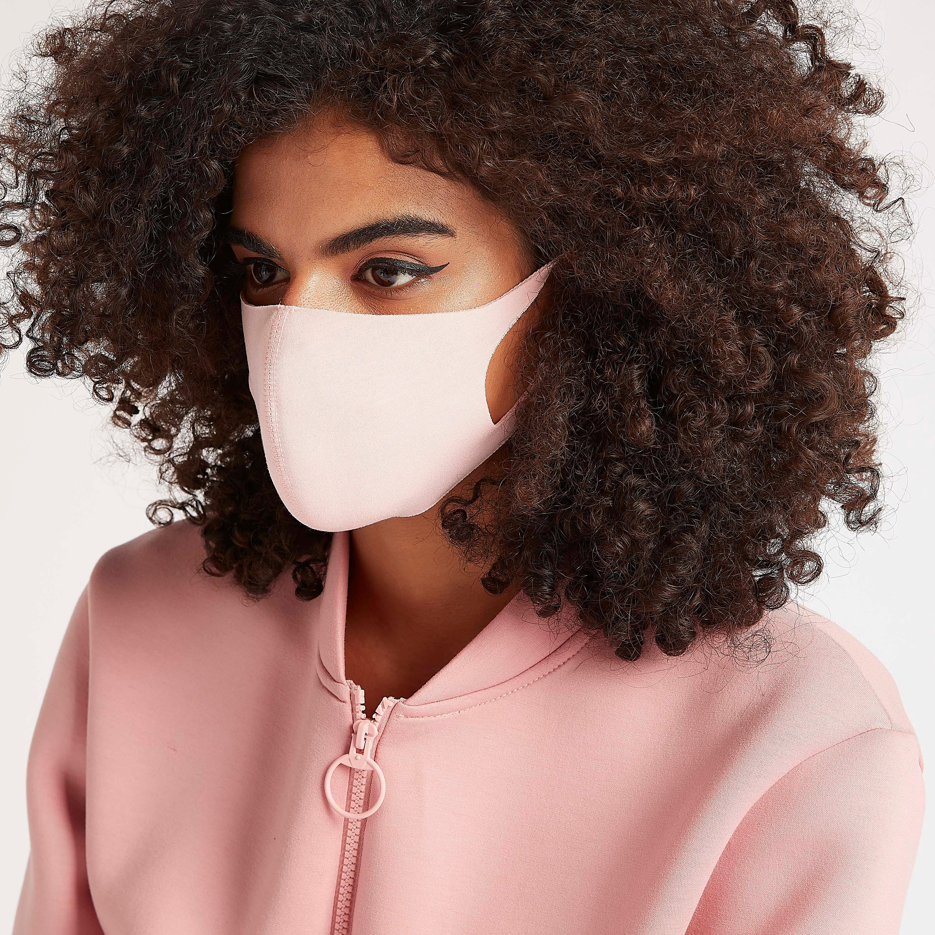 Solid Anti-Dust Face Mask with Cutout Ear Loops-women-clothingaccessories-fashionmasks-image-2
