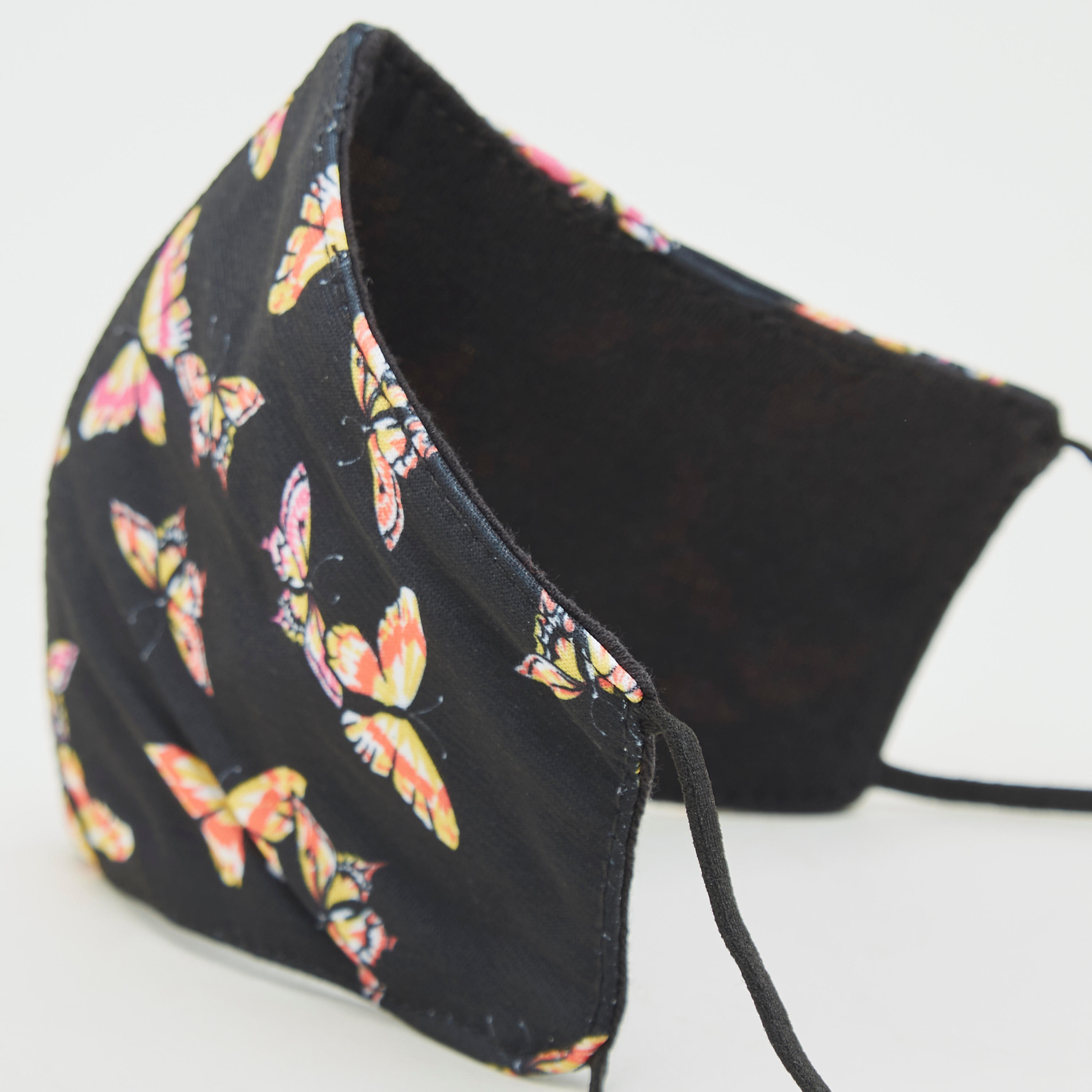 Butterfly Print Anti-Dust Face Mask with Adjustable Ear Loops-women-clothingaccessories-fashionmasks-image-2