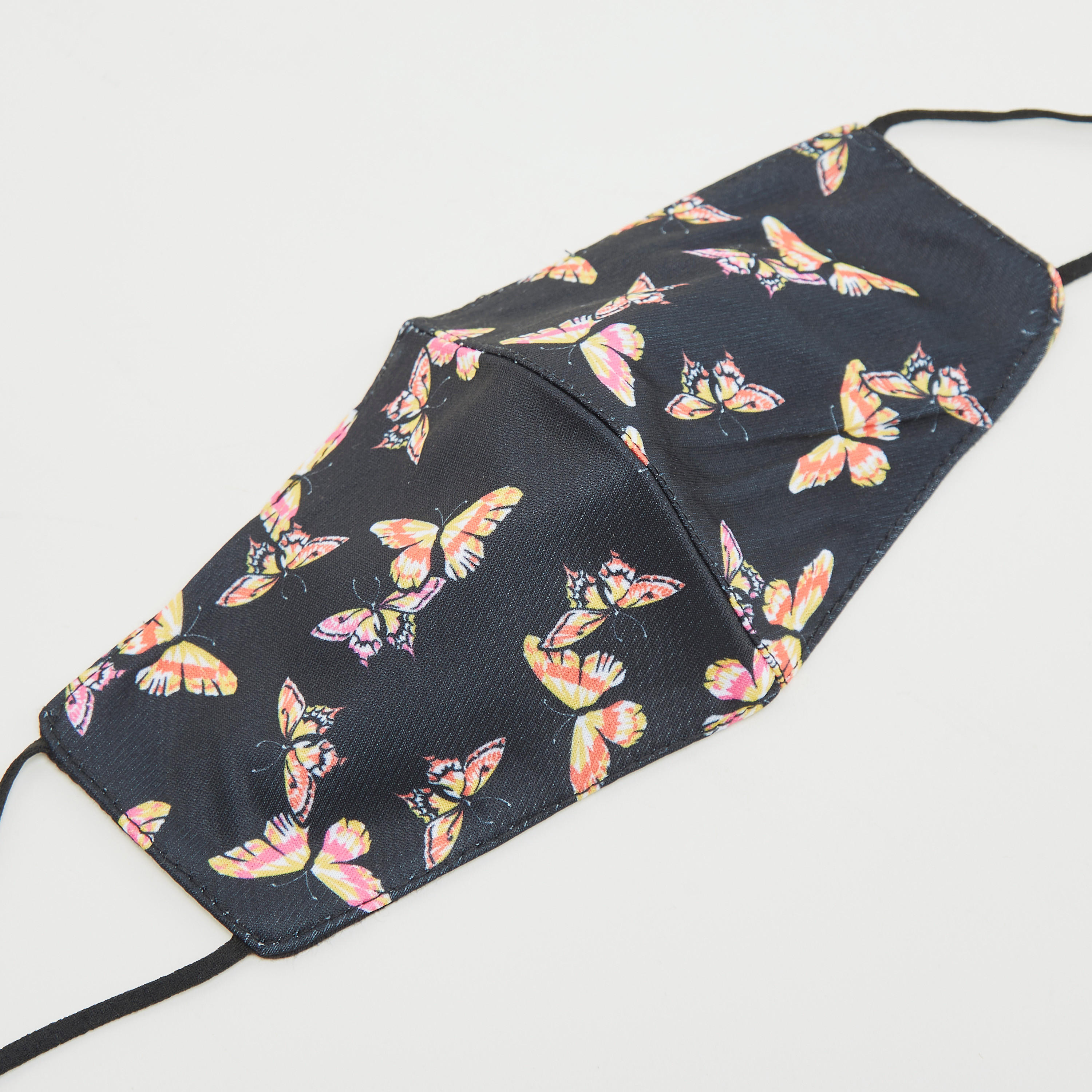 Butterfly Print Anti-Dust Face Mask with Adjustable Ear Loops-women-clothingaccessories-fashionmasks-image-3
