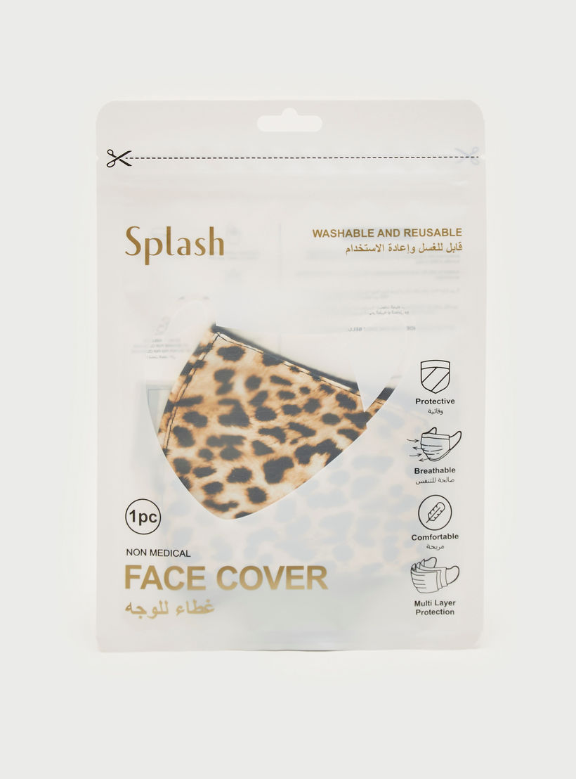 Animal Print Anti-Dust Face Mask with Adjustable Ear Loops-women-clothingaccessories-fashionmasks-image-4