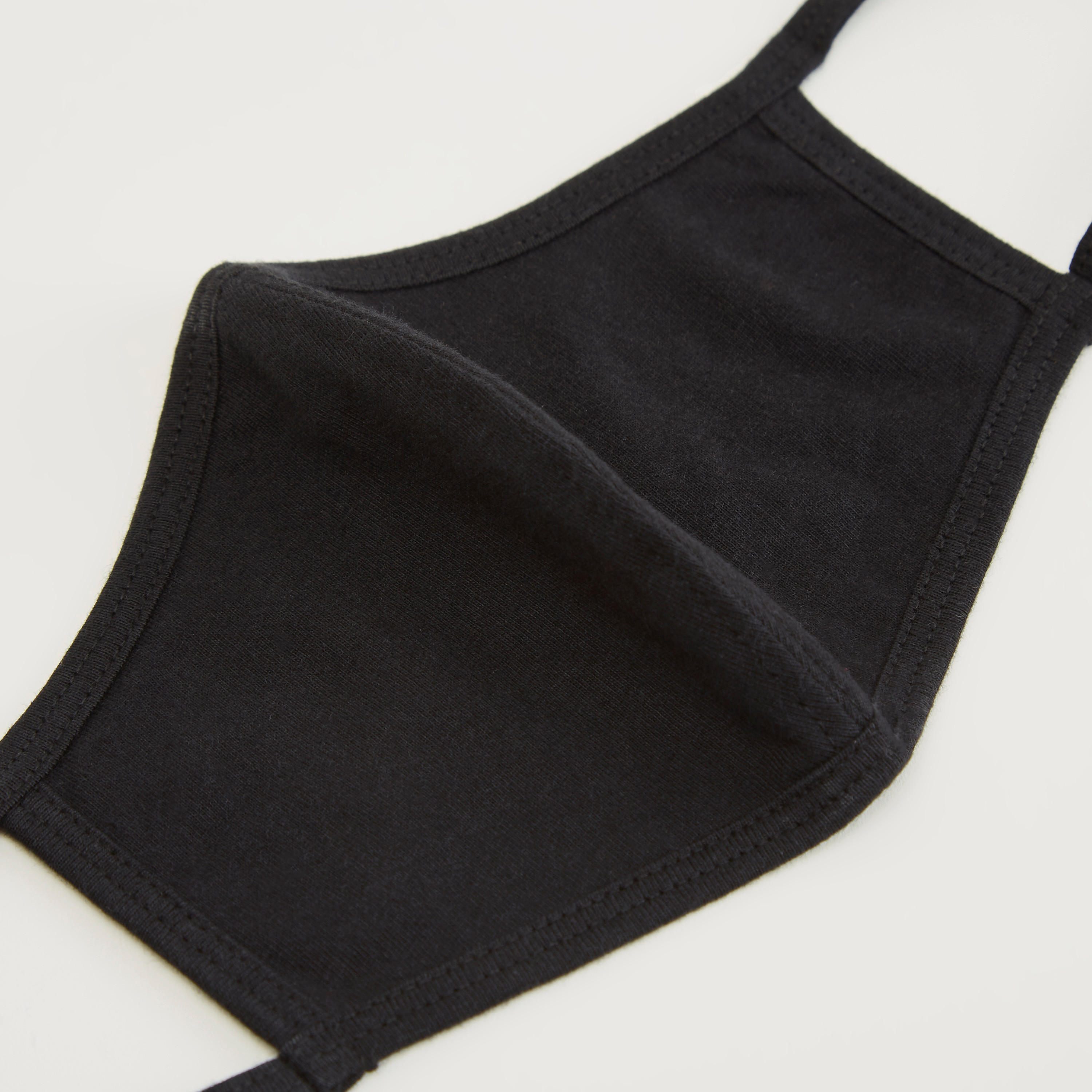 Solid Face Mask with Elasticated Ear Loops-women-clothingaccessories-fashionmasks-image-4