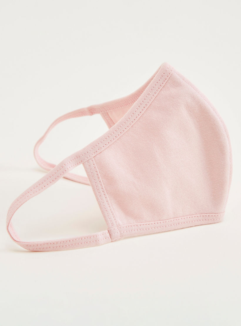 Solid Face Mask with Ear Loops-women-clothingaccessories-fashionmasks-image-1