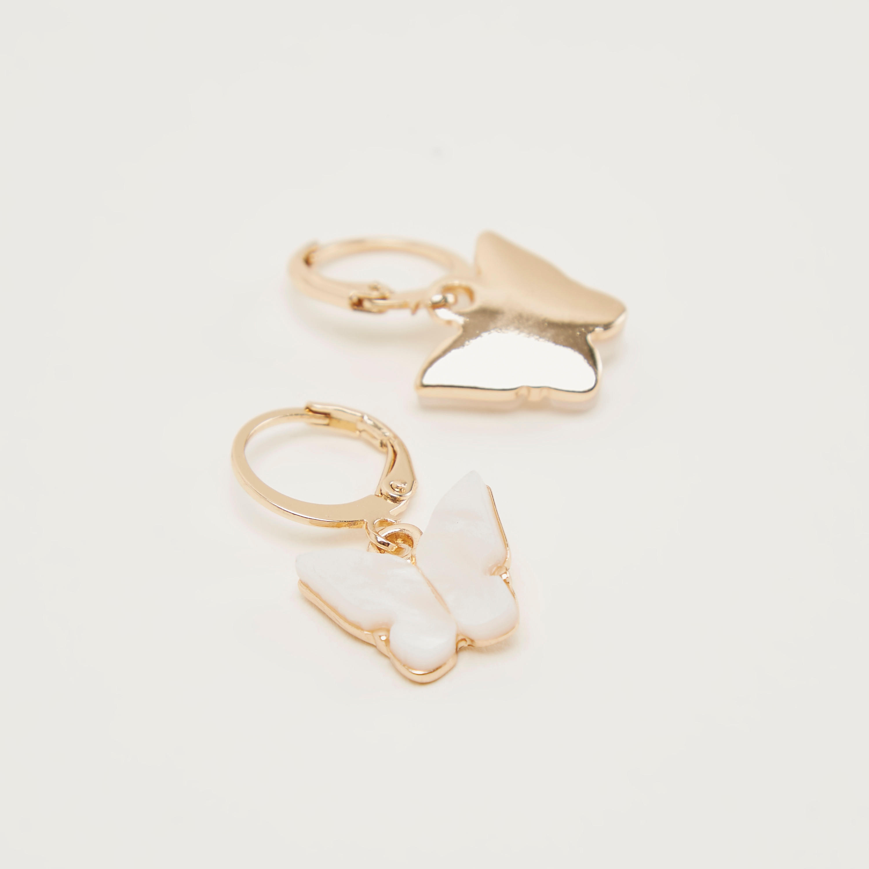 أقراط متدليّة بتصميم فراشة-women-watchesandjewellery-jewellery-earrings-image-1