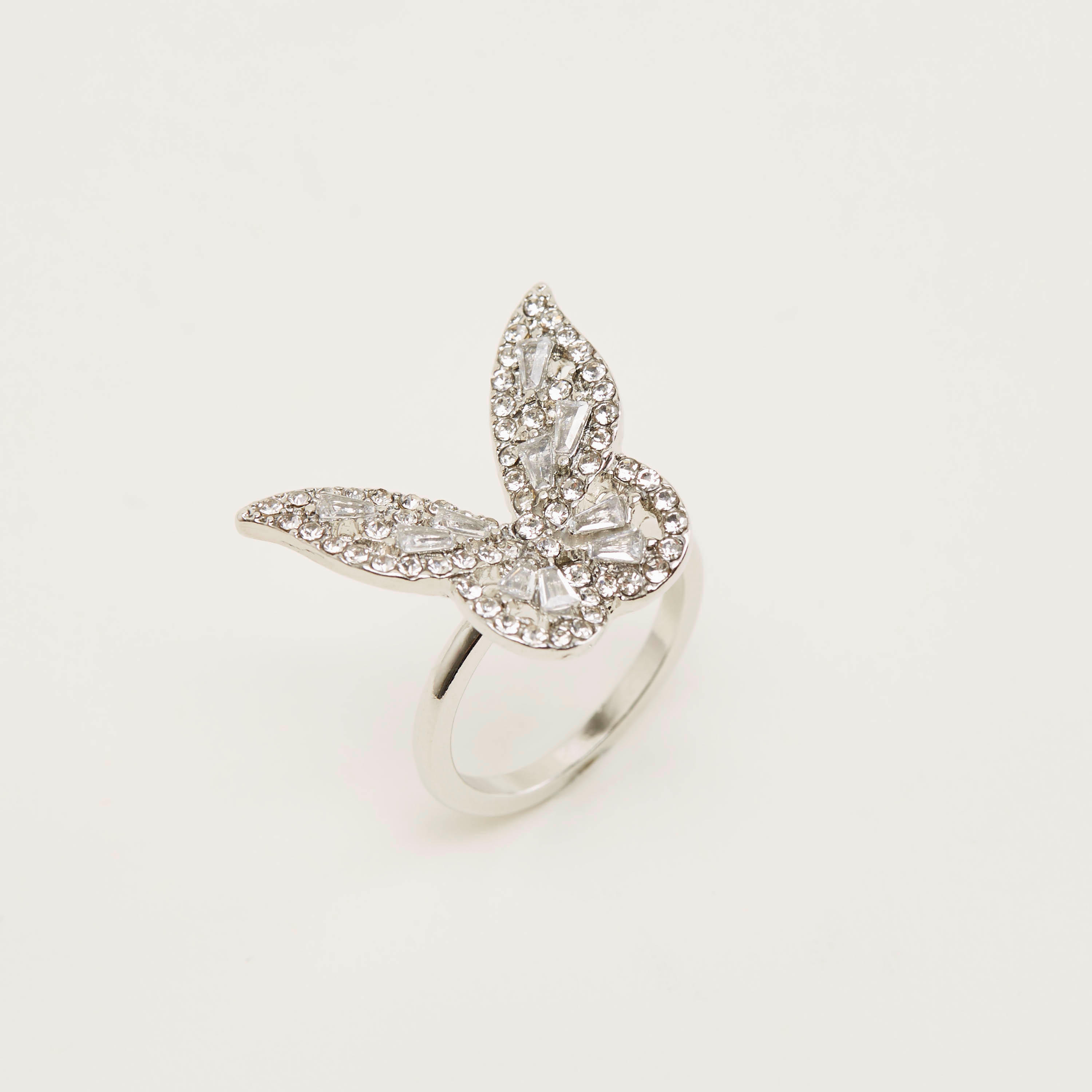خاتم مزيّن بتصميم فراشة-women-watchesandjewellery-jewellery-rings-image-1