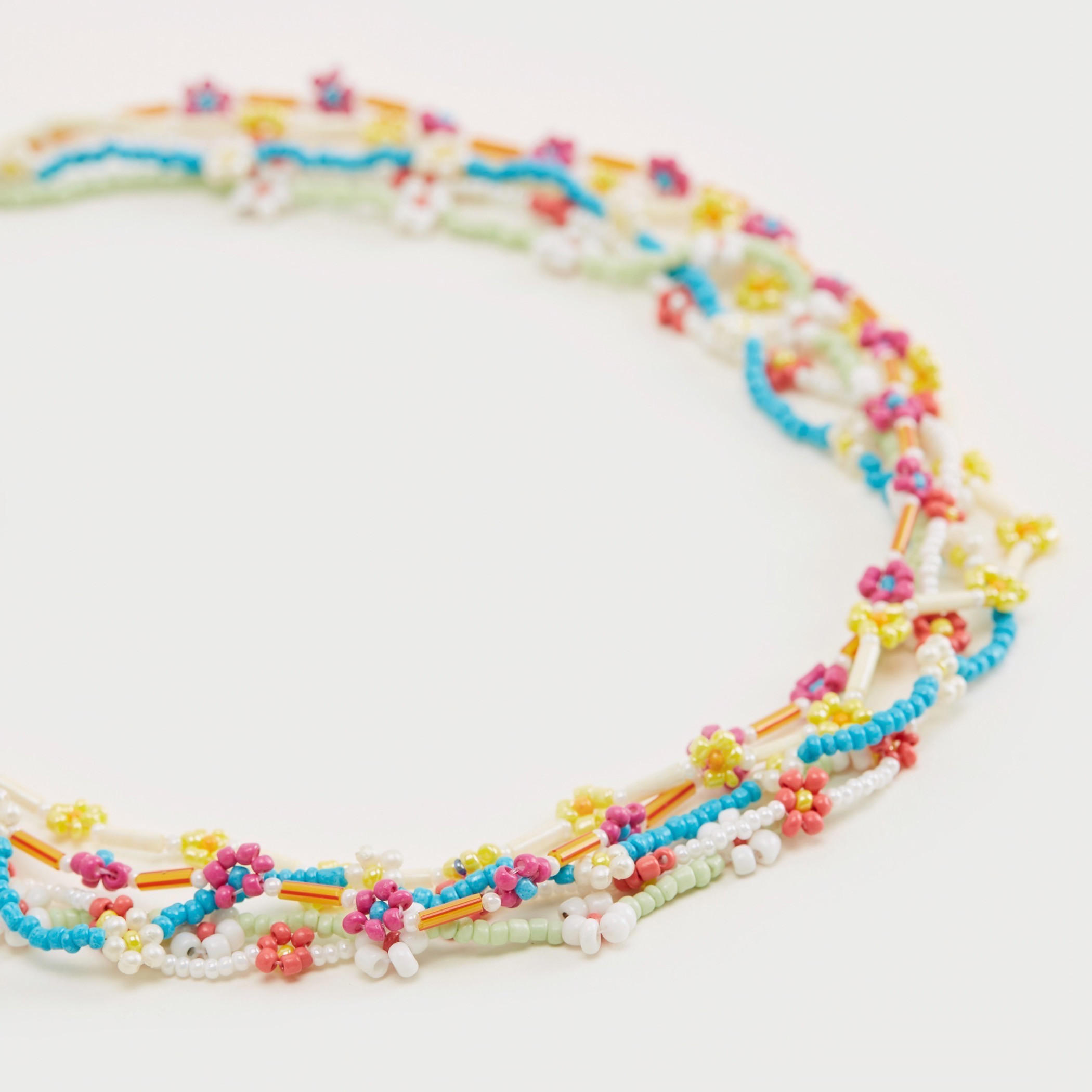Bead Embellished Necklace with Lobster Clasp-women-watchesandjewellery-jewellery-necklacesandpendants-image-1