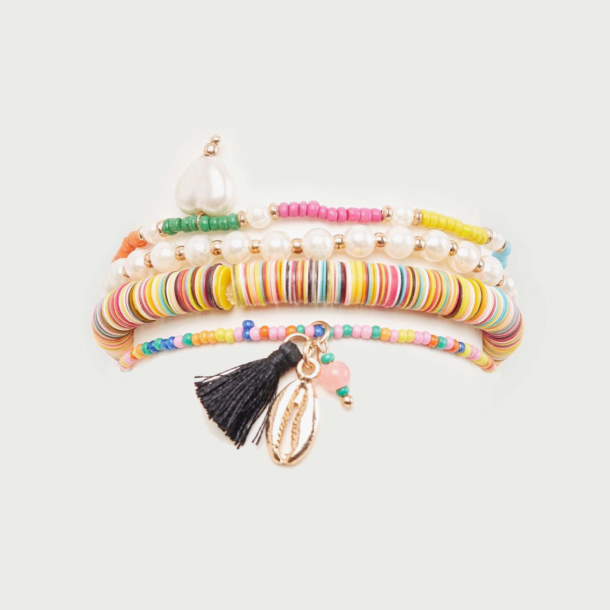 Set of 4 -  Bead Embellished Bracelets-women-watchesandjewellery-jewellery-banglesandbracelets-image-5