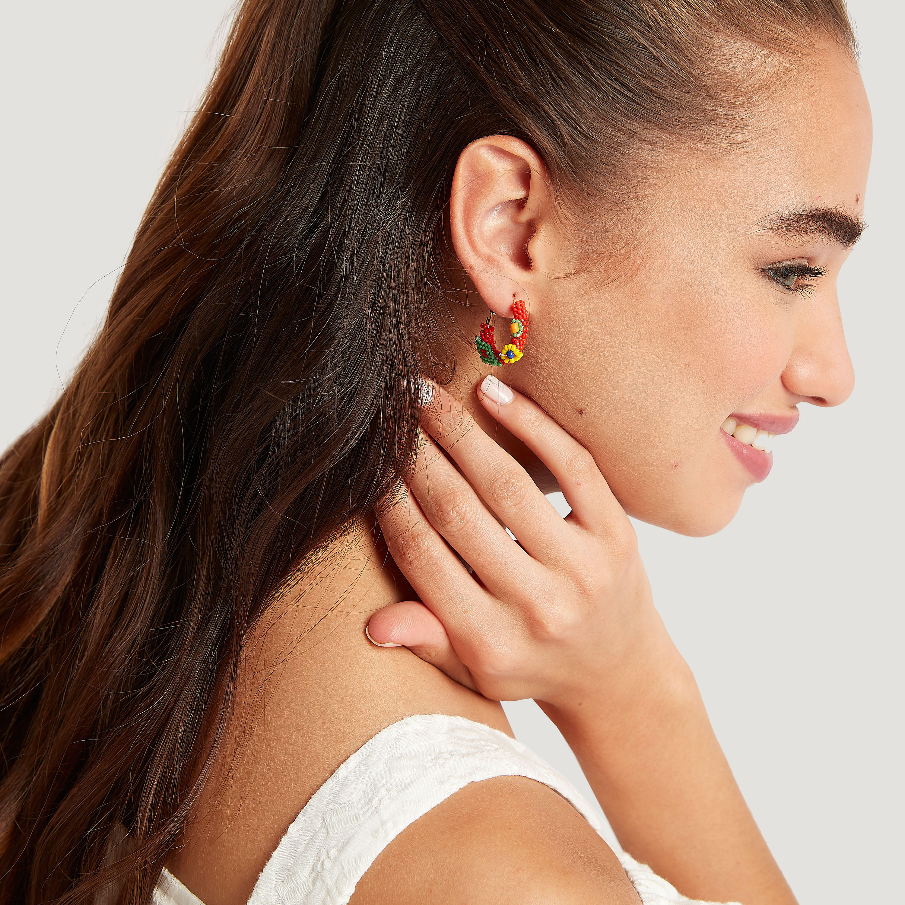 حلقان متدلية مزيّنة بخطّاف إغلاق - طقم من 3-women-watchesandjewellery-jewellery-earrings-image-2