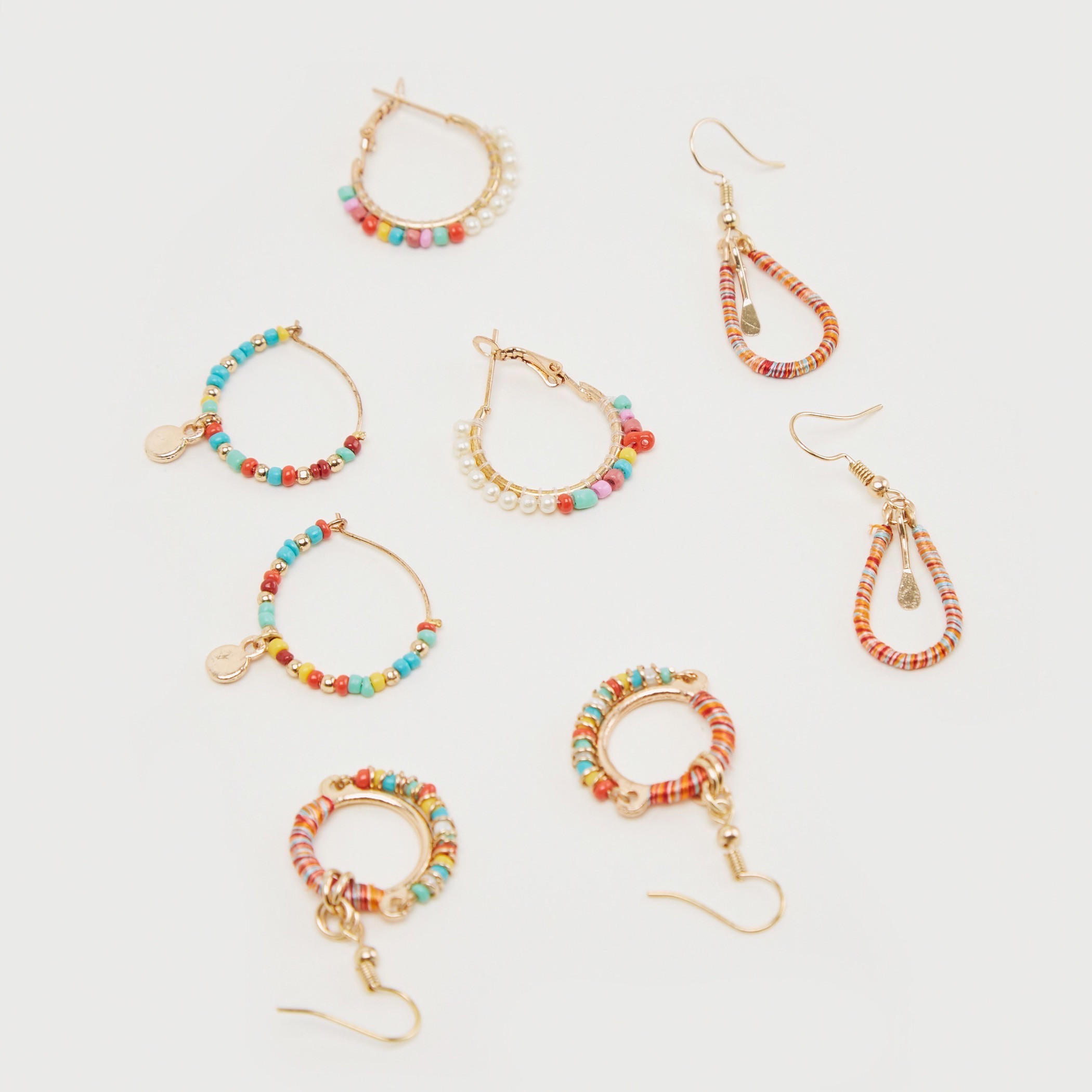 Set of 4 - Assorted Embellished Dangler Earrings-women-watchesandjewellery-jewellery-earrings-image-3