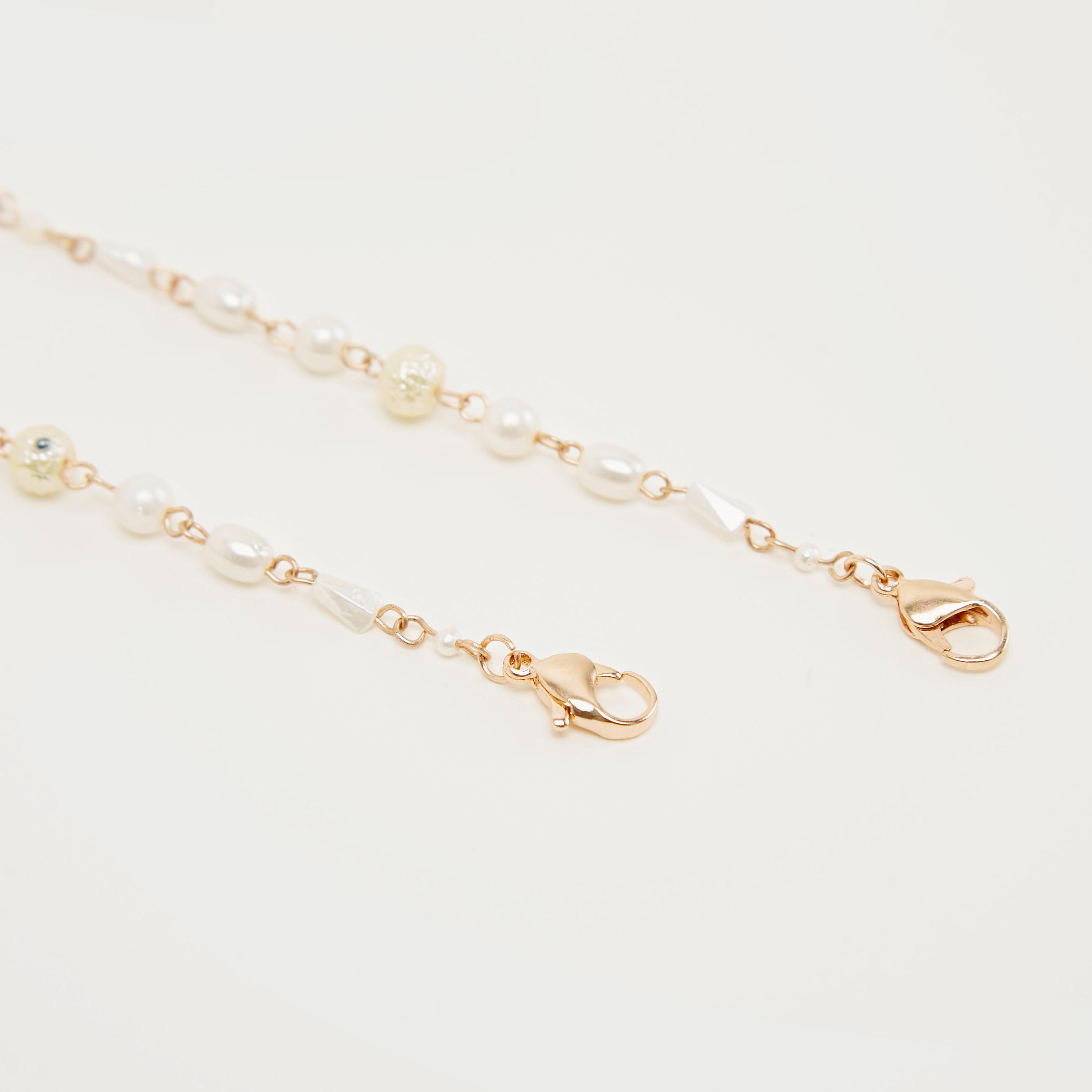 عقد ميتاليك مزّين بمشبك إغلاق-women-watchesandjewellery-jewellery-necklacesandpendants-image-3