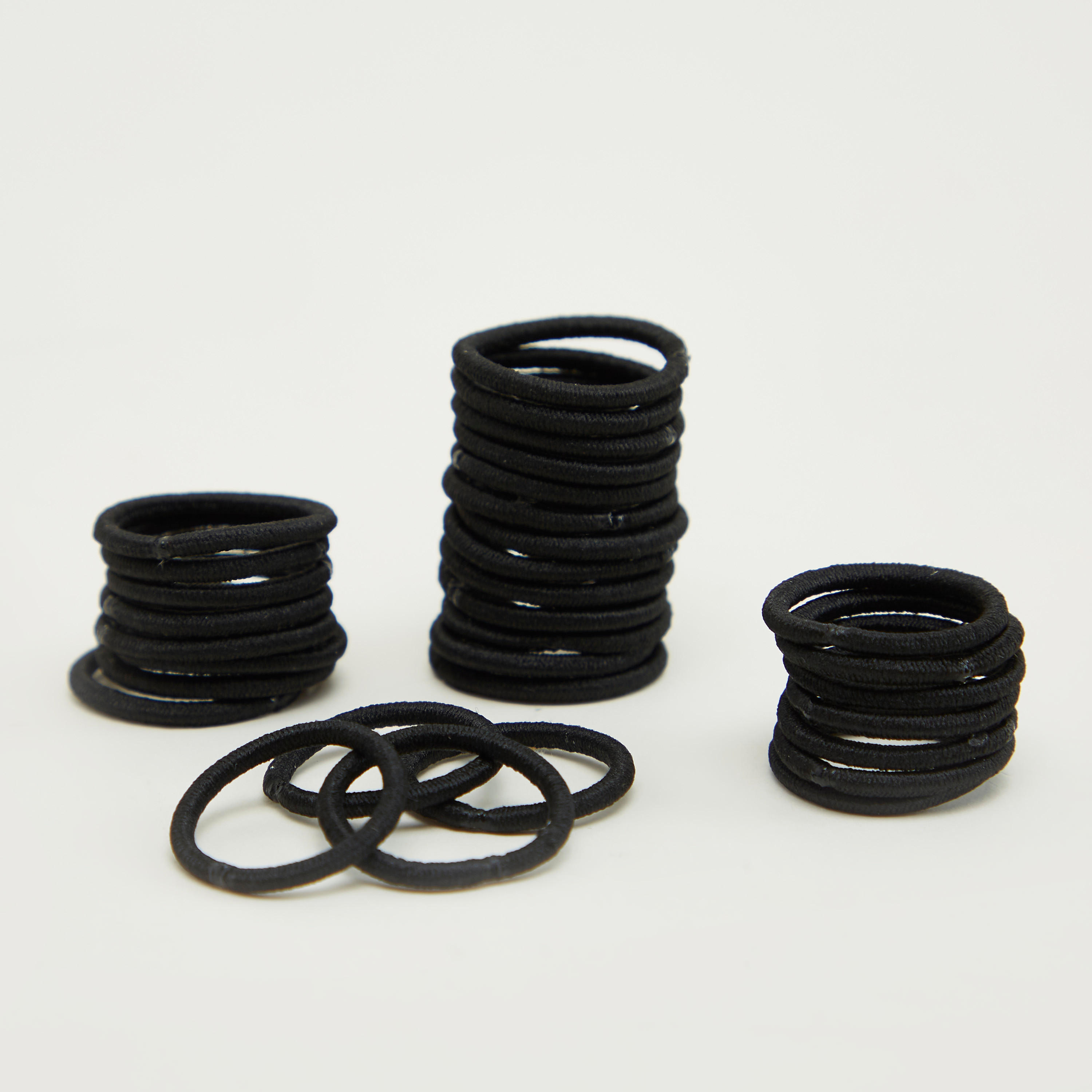 Set of 60 - Solid Elasticated Hair Tie-women-hairaccessories-image-3