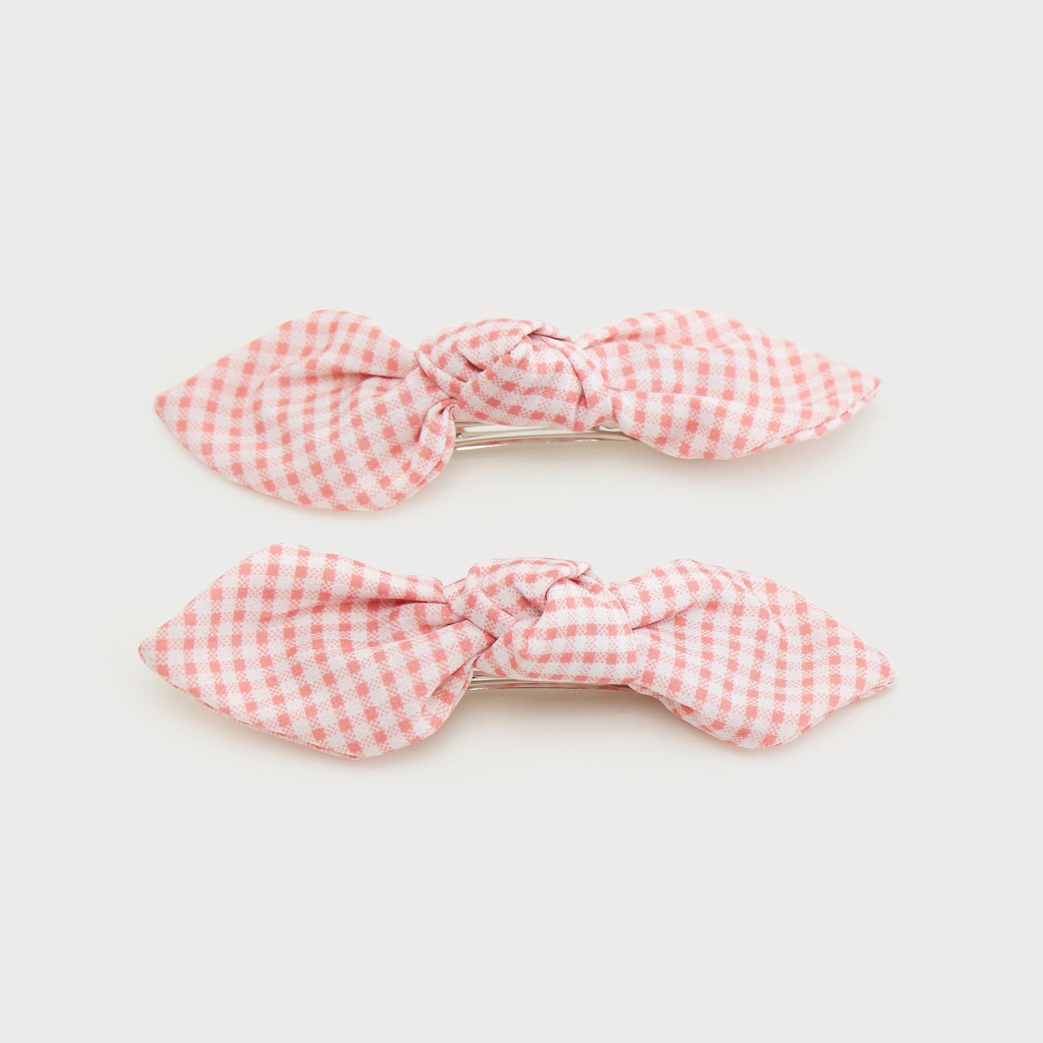مشابك شعر كاروهات - طقم من 2-women-hairaccessories-image-1