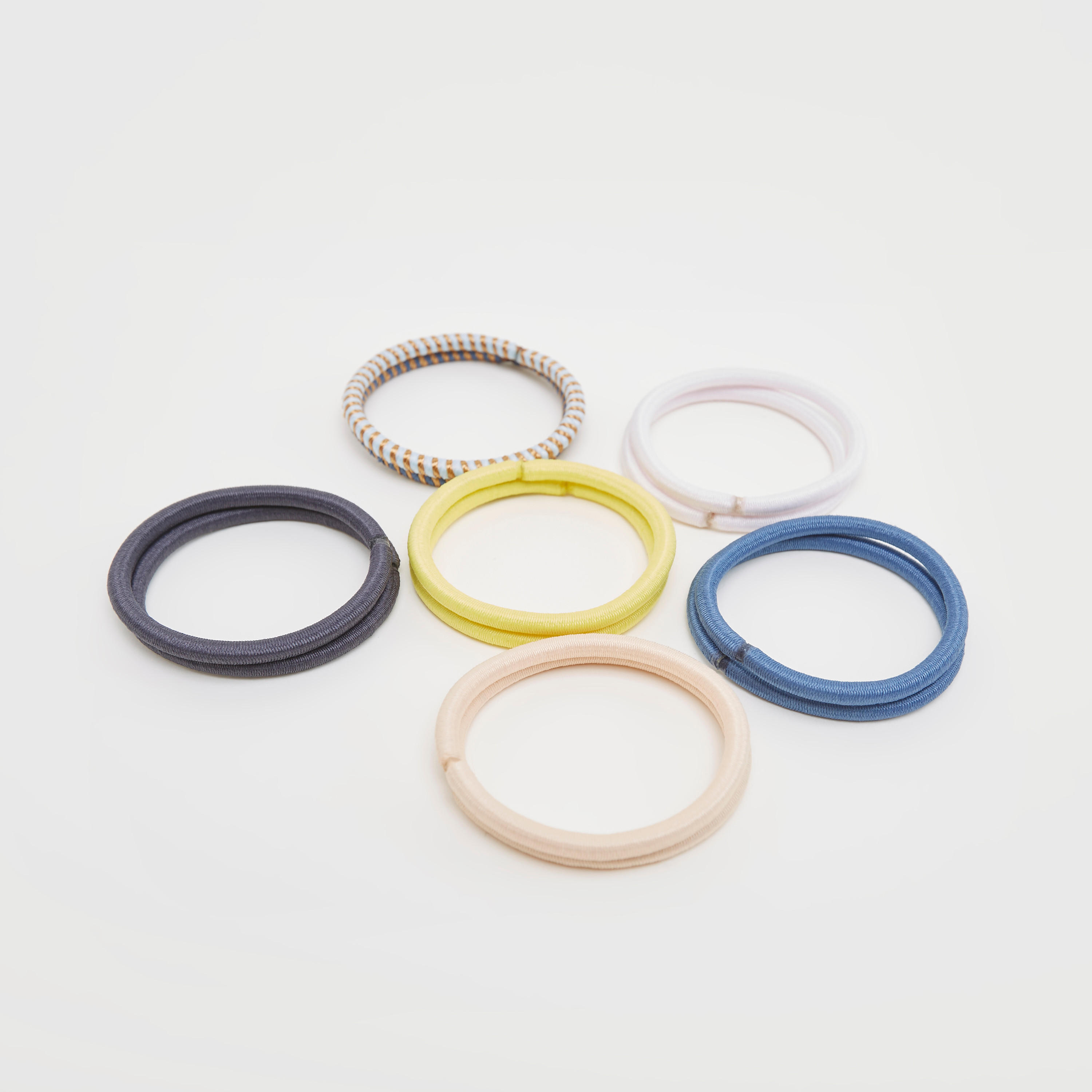 Set of 40 - Solid Elasticated Hair Tie-women-hairaccessories-image-3